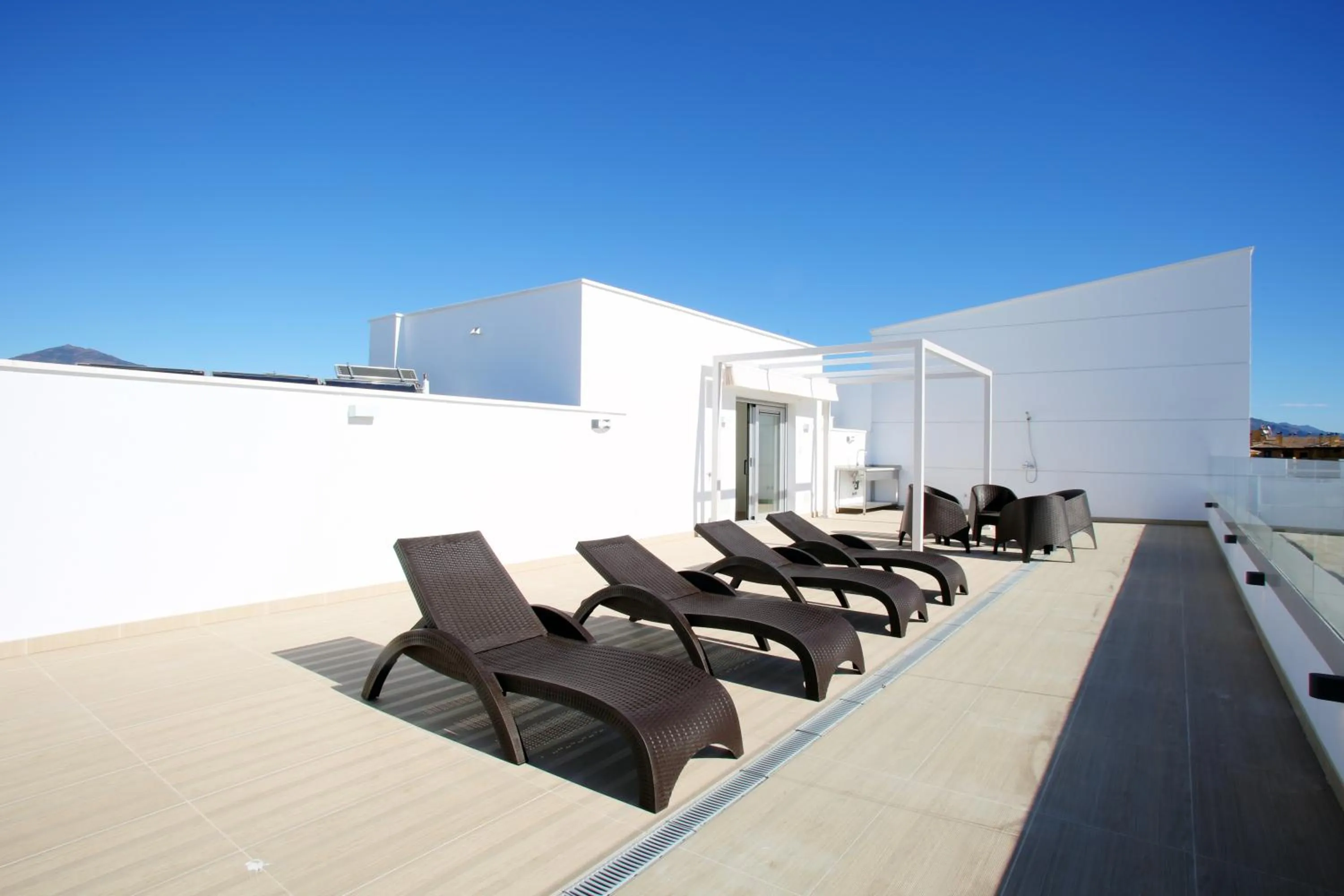 Balcony/Terrace in Aqua Apartments Vento, Marbella