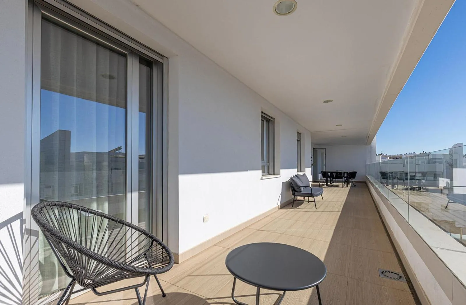 Balcony/Terrace in Aqua Apartments Vento, Marbella