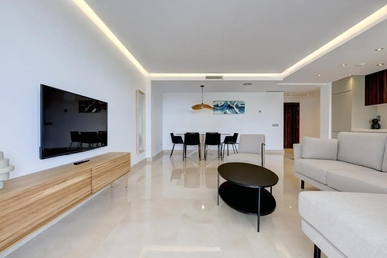 Three-Bedroom Apartment in Aqua Apartments Vento, Marbella Three-Bedroom Apartment in Aqua Apartments Vento, Marbella