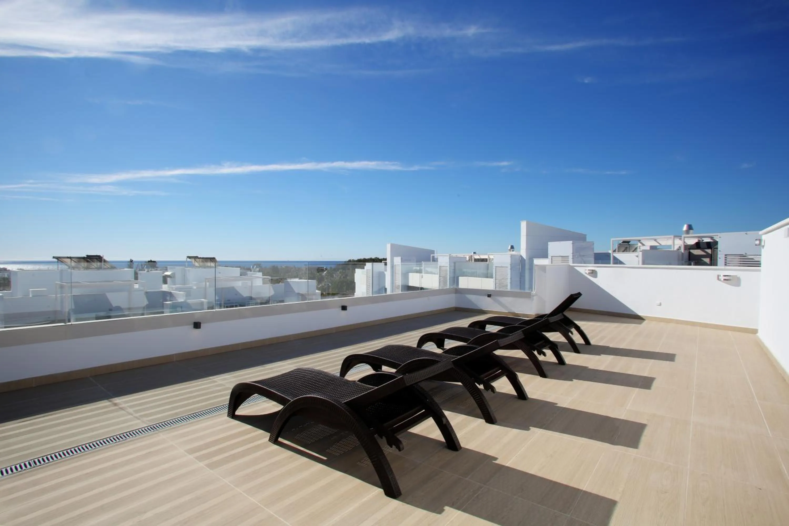 Balcony/Terrace in Aqua Apartments Vento, Marbella