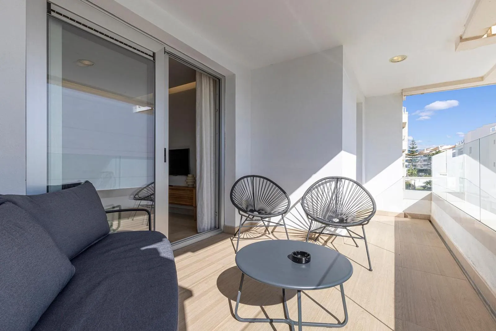 Balcony/Terrace in Aqua Apartments Vento, Marbella