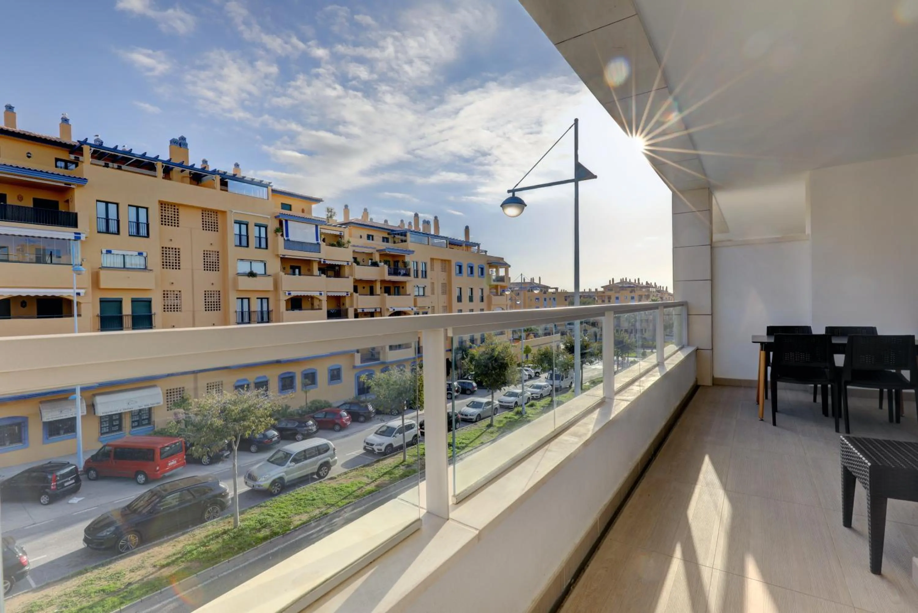 Balcony/Terrace in Aqua Apartments Vento, Marbella