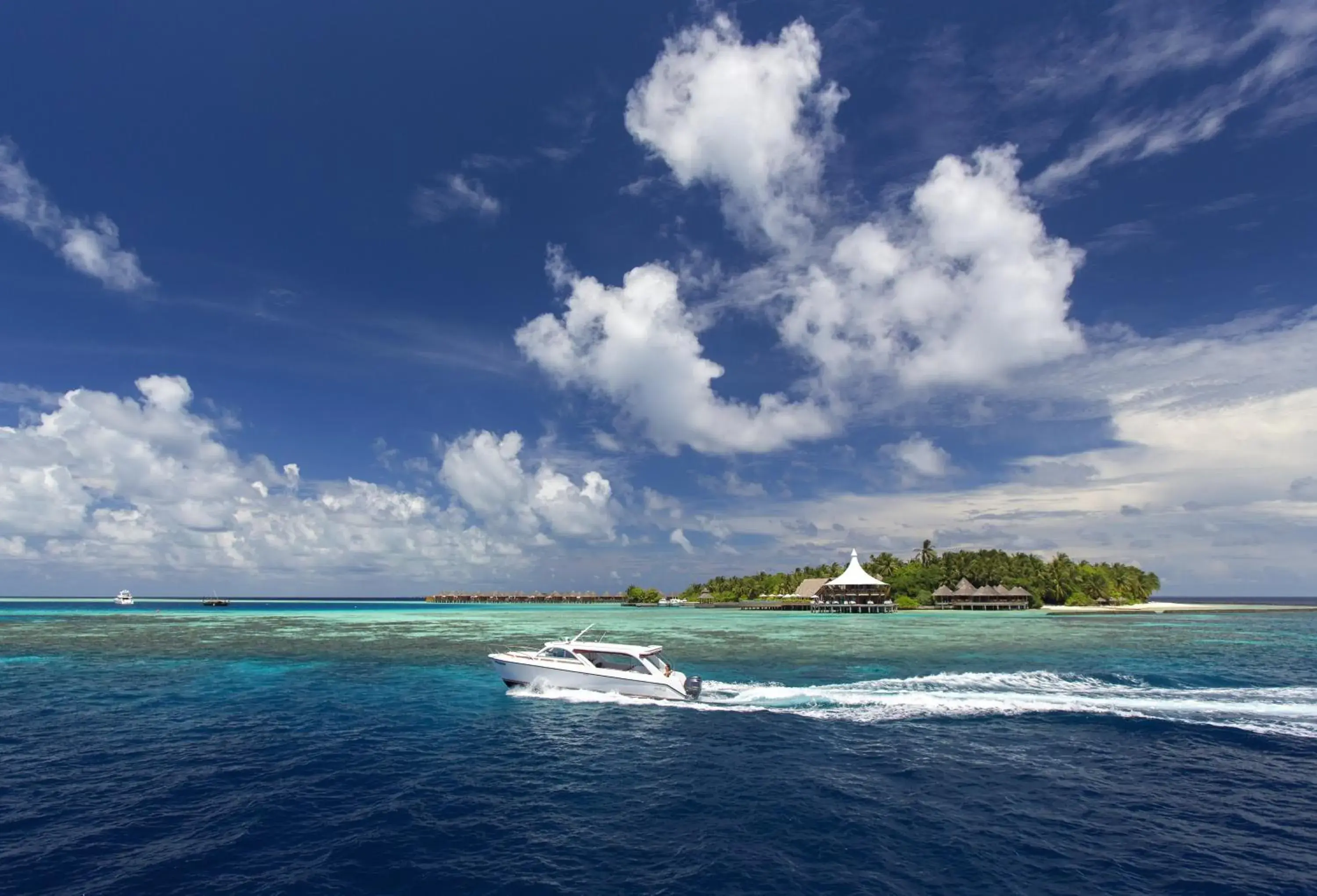 Property building in Baros Maldives Property building in Baros Maldives