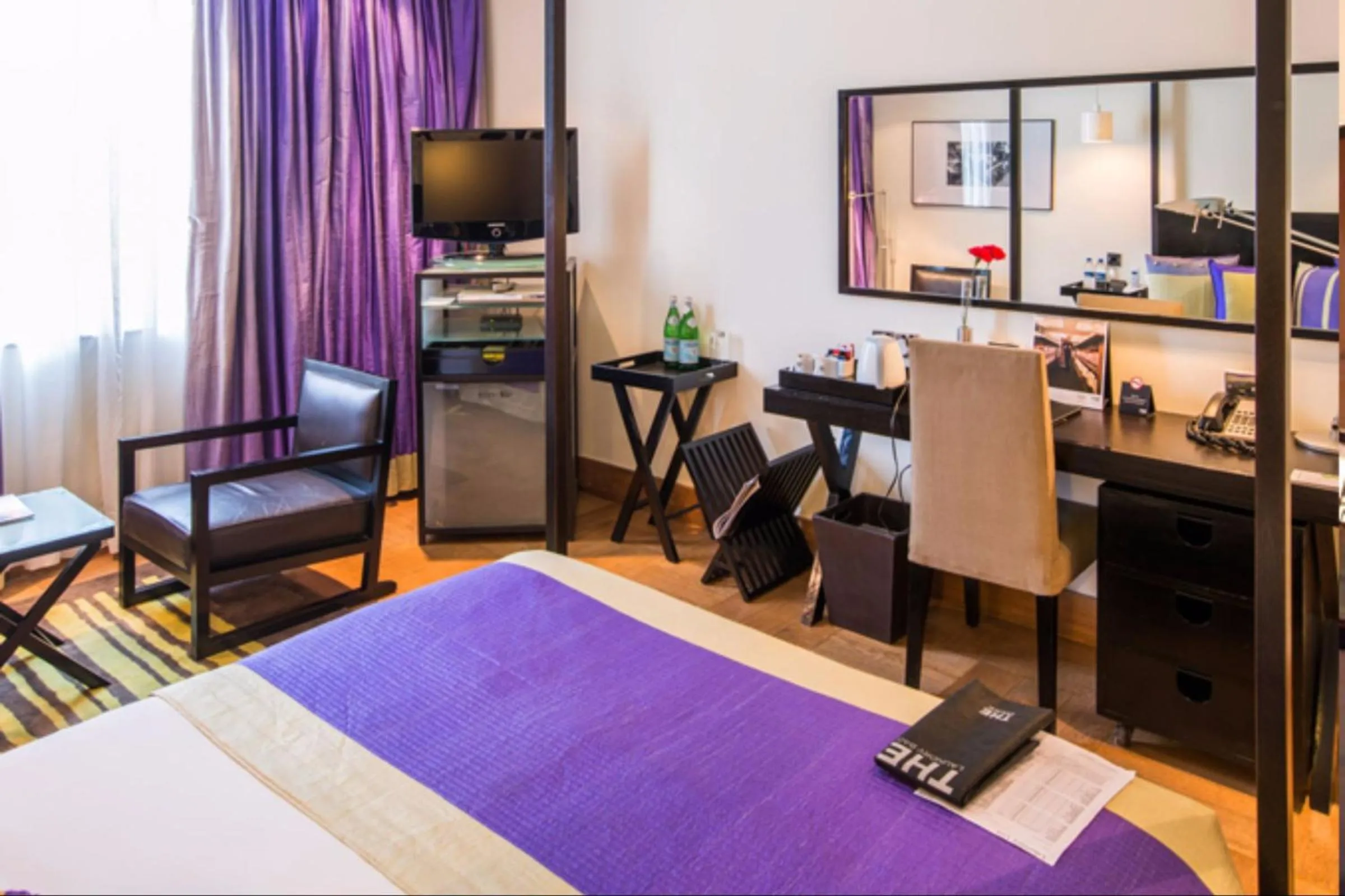 Seating area, Bed in The Park Bangalore, MG Road