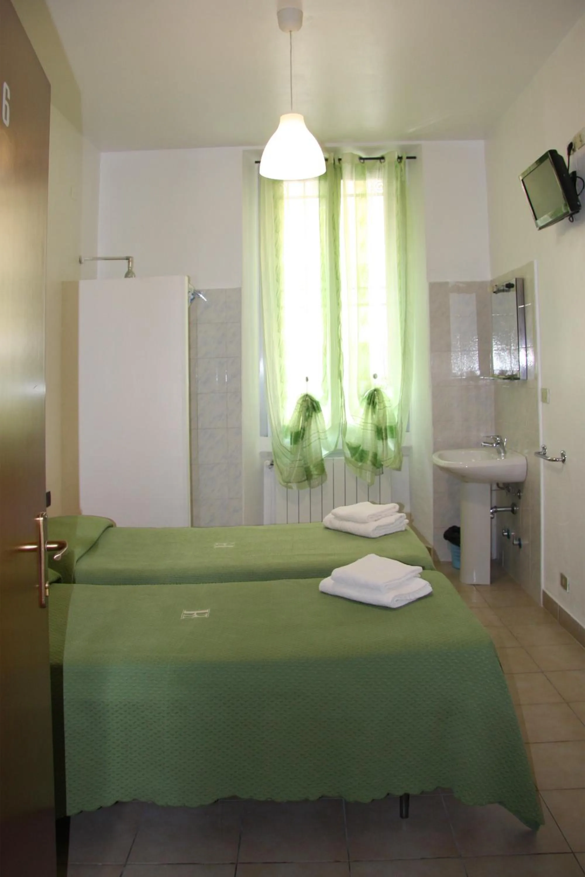 Bed in Hotel Adelchi