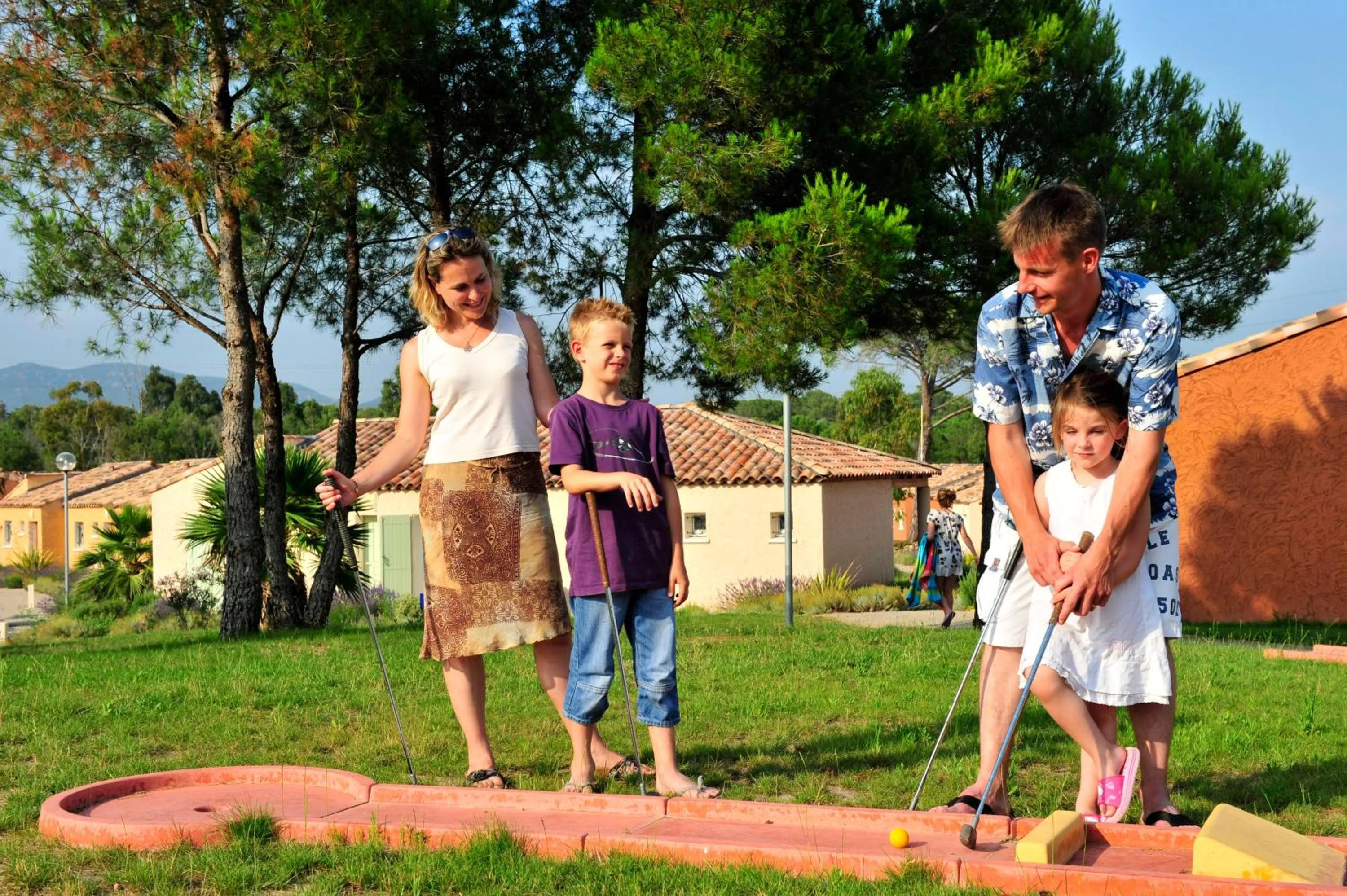 Minigolf in Résidence Goélia Le Village Azur
