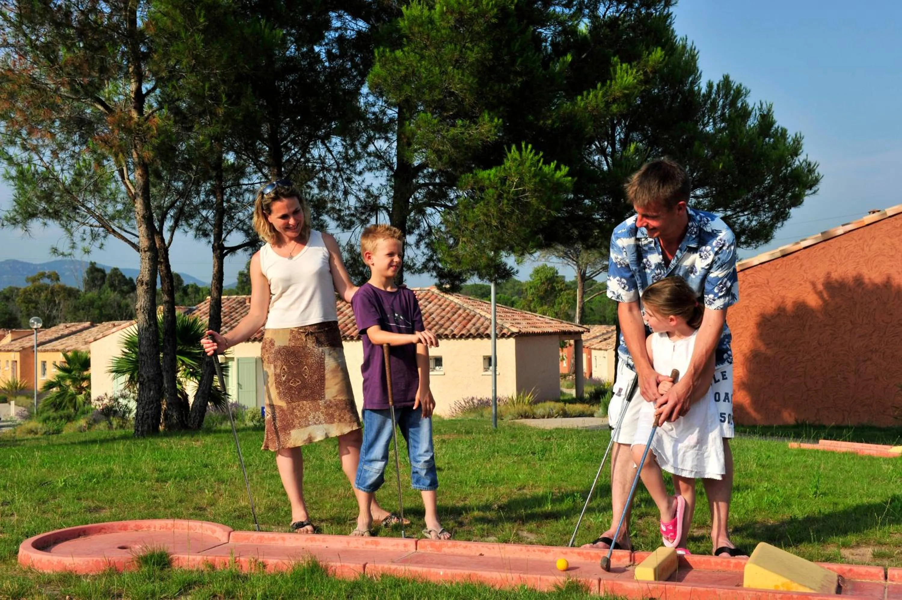 Minigolf in Résidence Goélia Le Village Azur