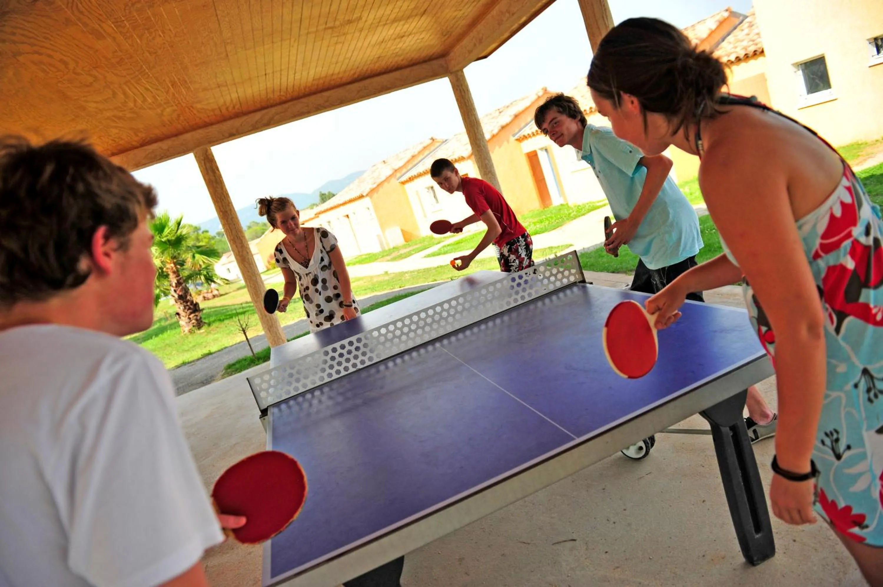 Table tennis in Résidence Goélia Le Village Azur