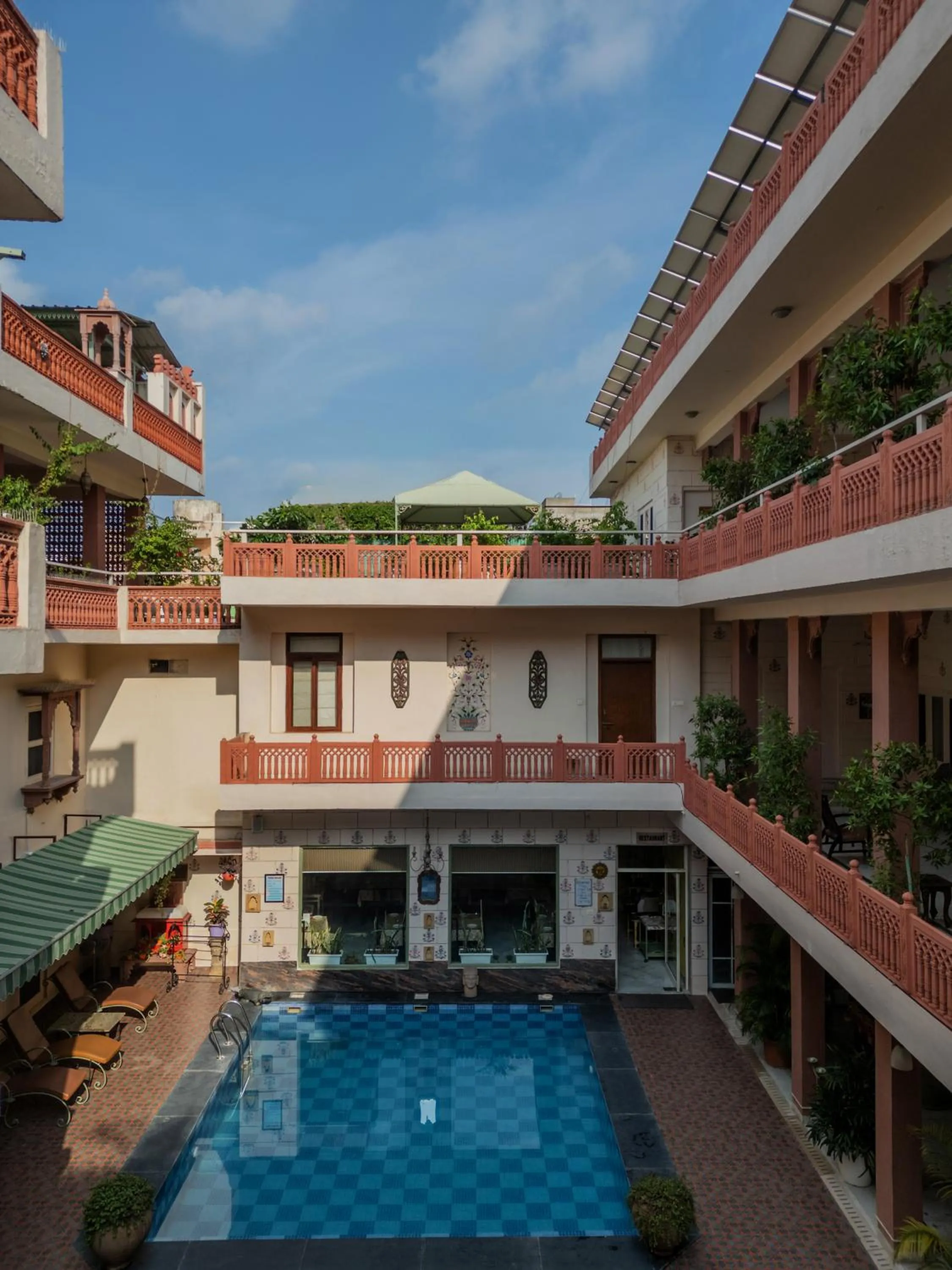 Property building in Suryaa Villa - A Boutique Heritage Hotel