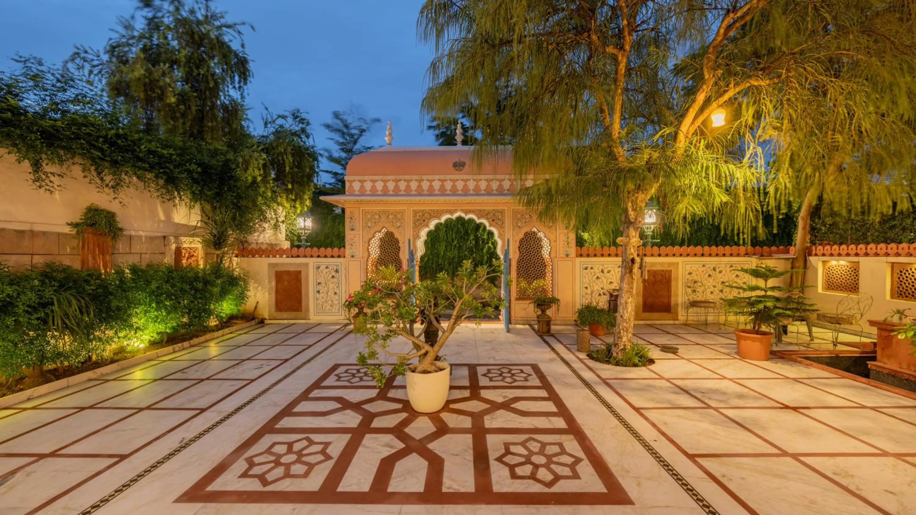 Property building in Suryaa Villa - A Boutique Heritage Hotel