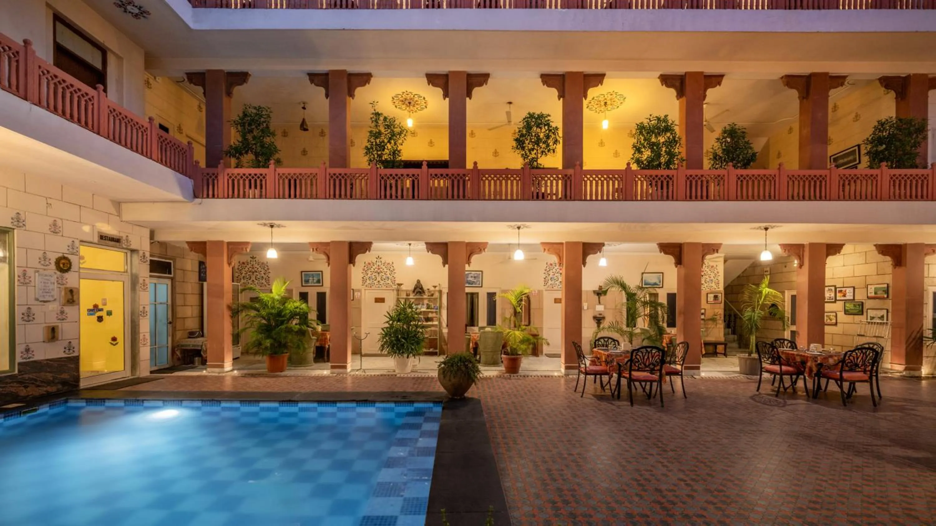 Facade/entrance in Suryaa Villa - A Boutique Heritage Hotel