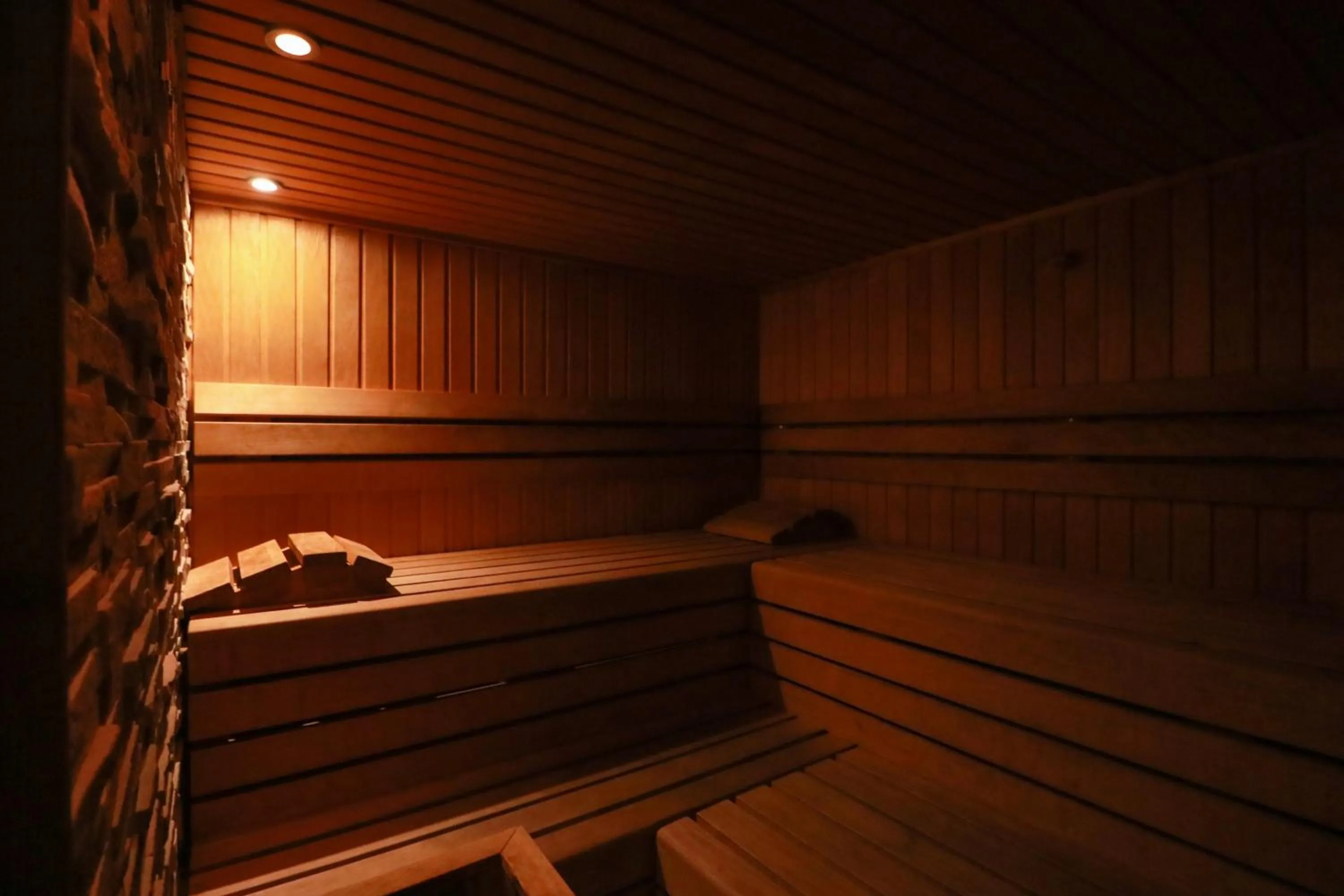 Sauna in Haverkamp Suites