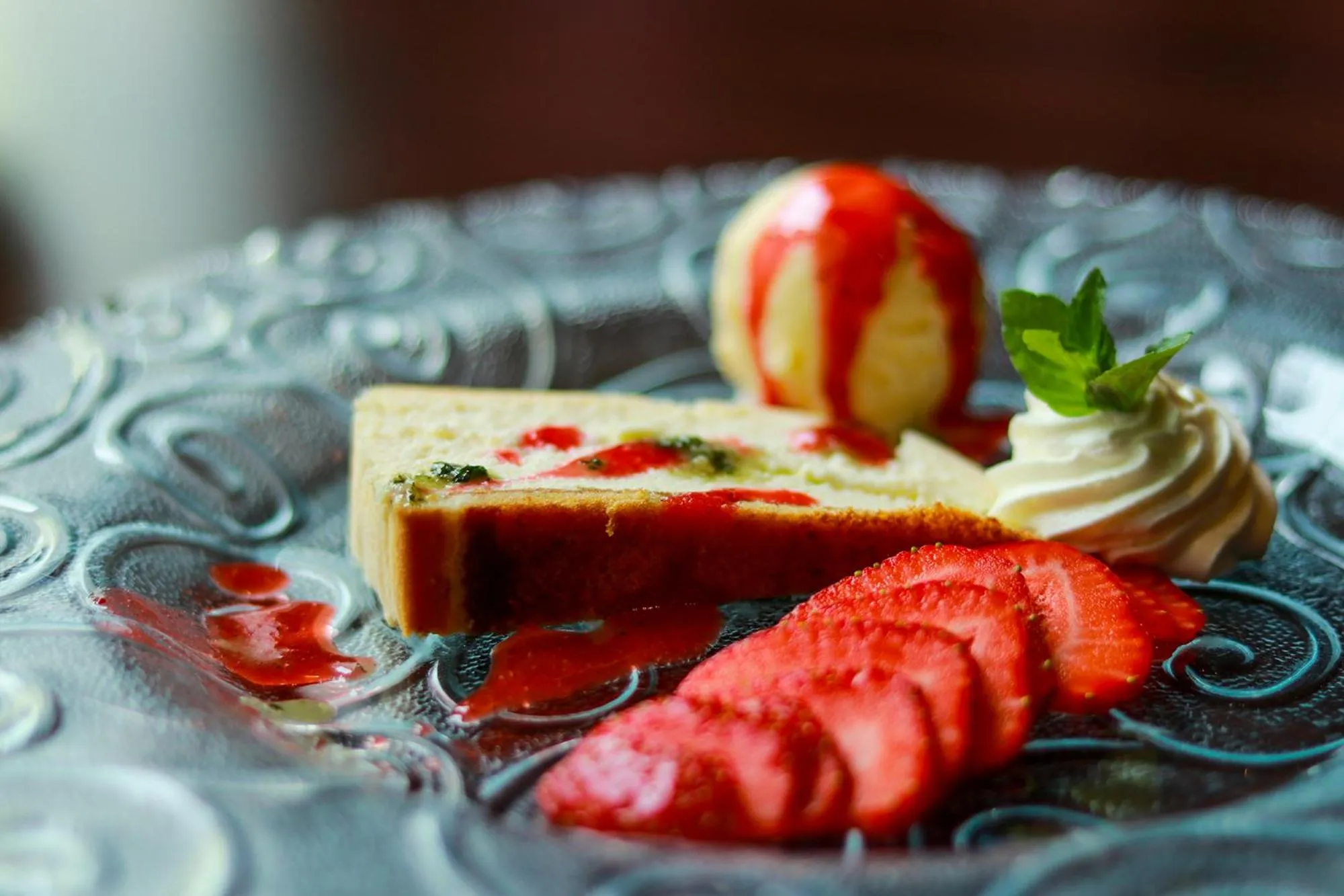 Food close-up in Haverkamp Suites