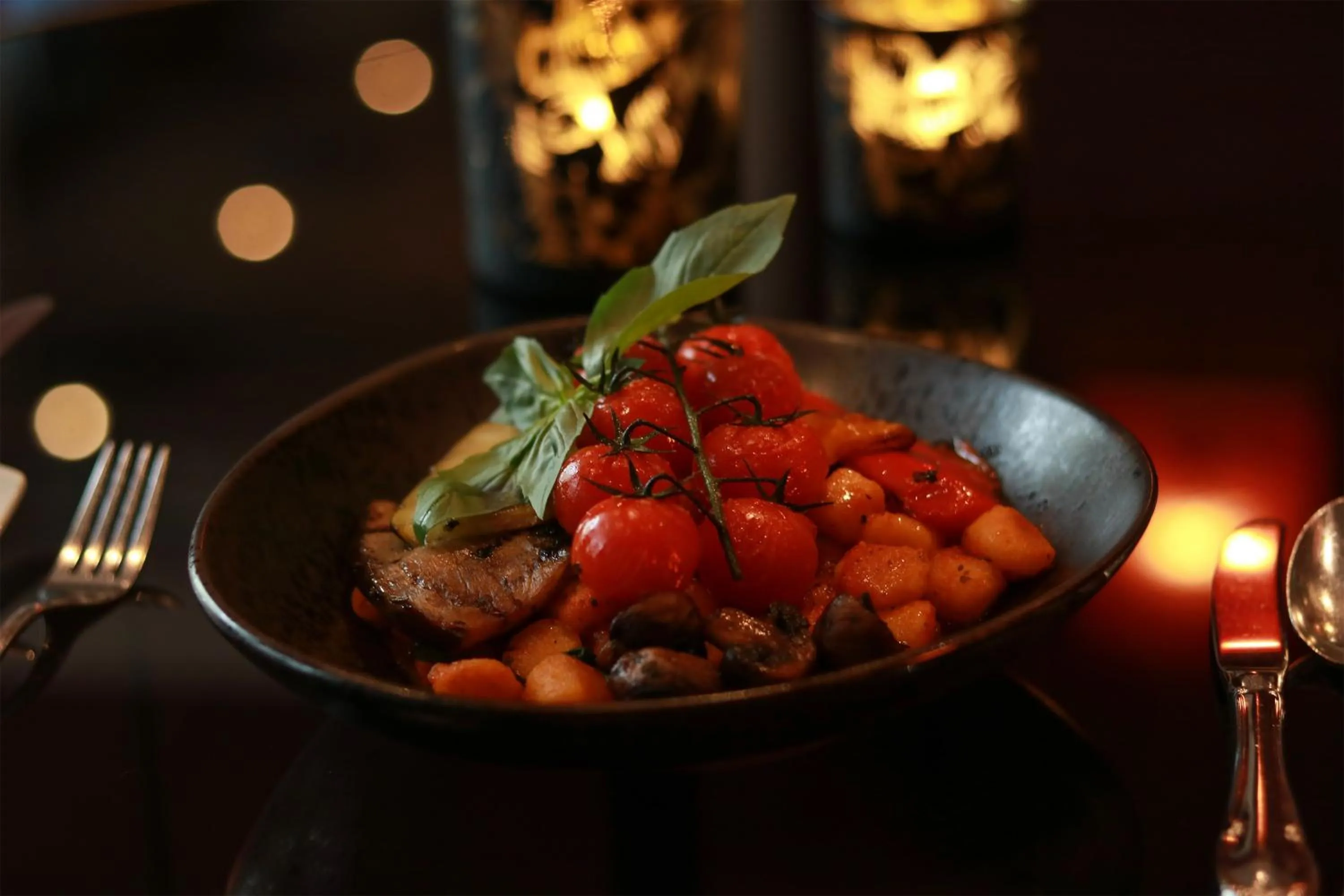 Food close-up in Haverkamp Suites
