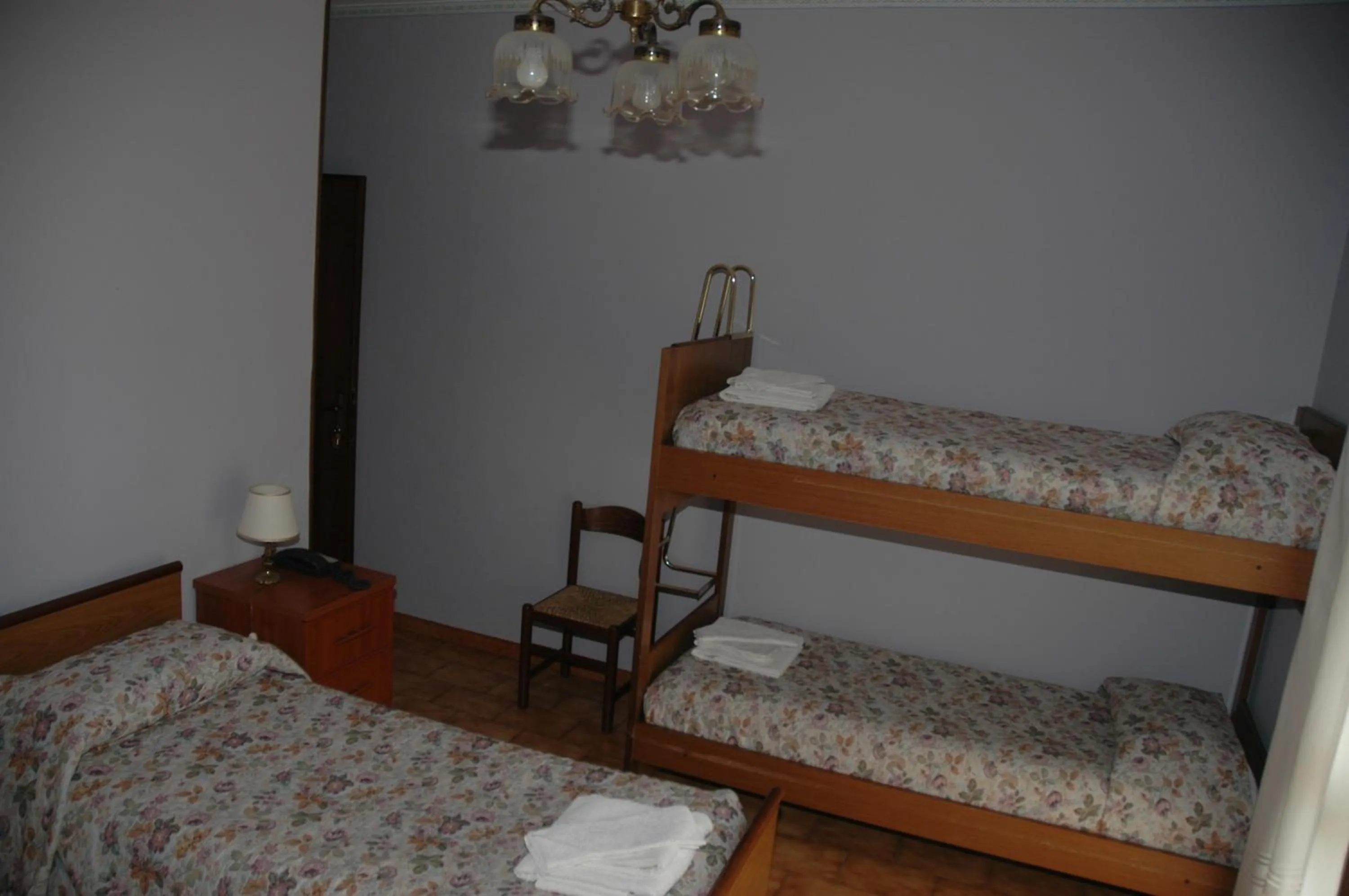 Bed in Hotel Valentino