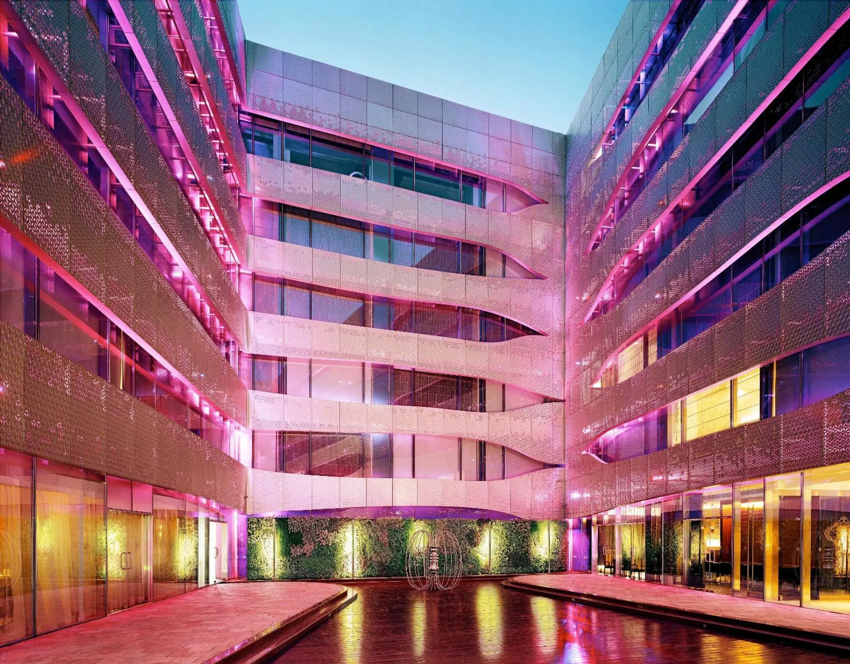 Facade/entrance in The Park Hyderabad, Banjara Hills near Hussain Sagar Lake Facade/entrance in The Park Hyderabad, Banjara Hills near Hussain Sagar Lake