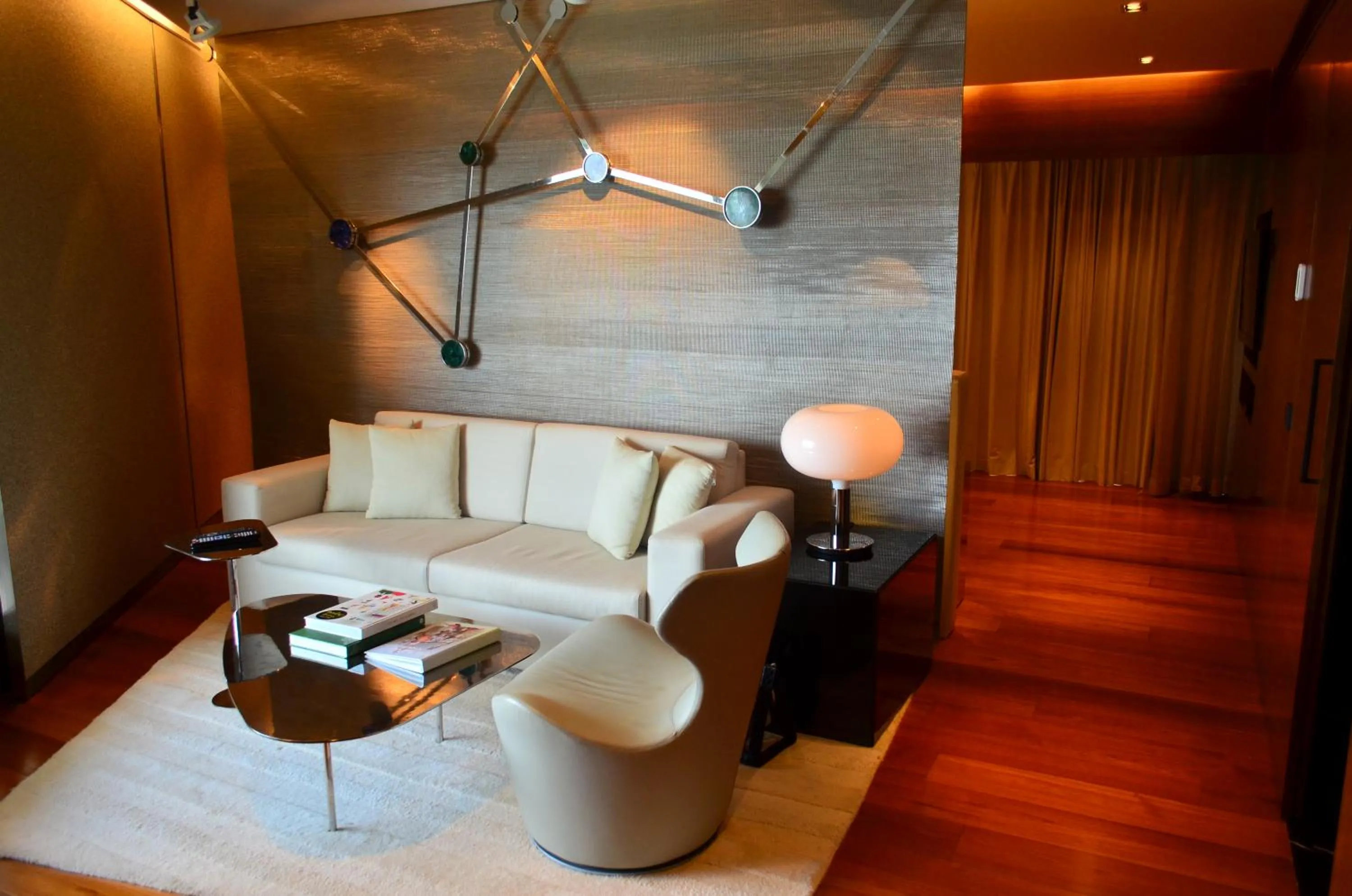 Living room in The Park Hyderabad, Banjara Hills near Hussain Sagar Lake