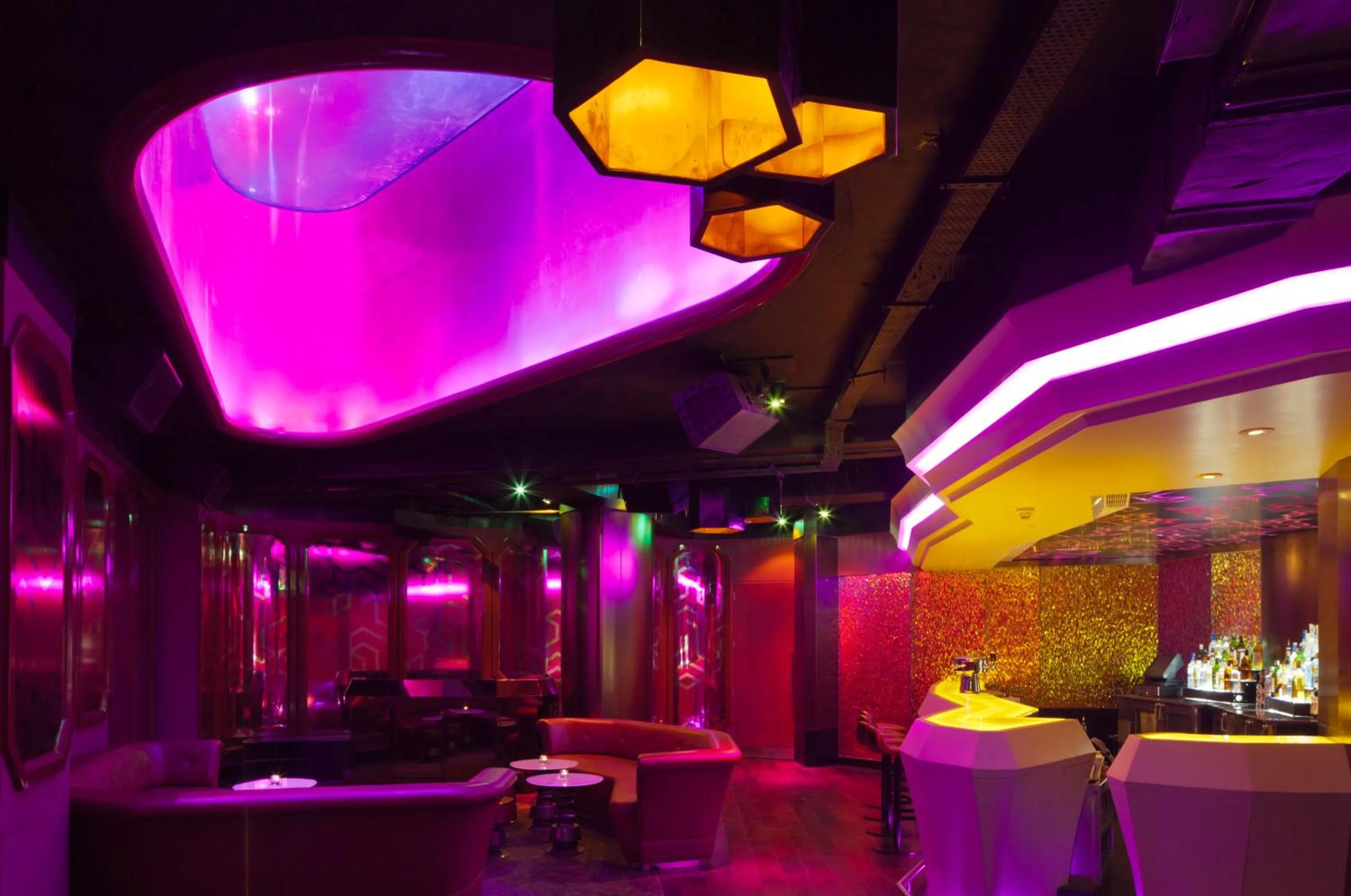 Lounge or bar in The Park Hyderabad, Banjara Hills near Hussain Sagar Lake