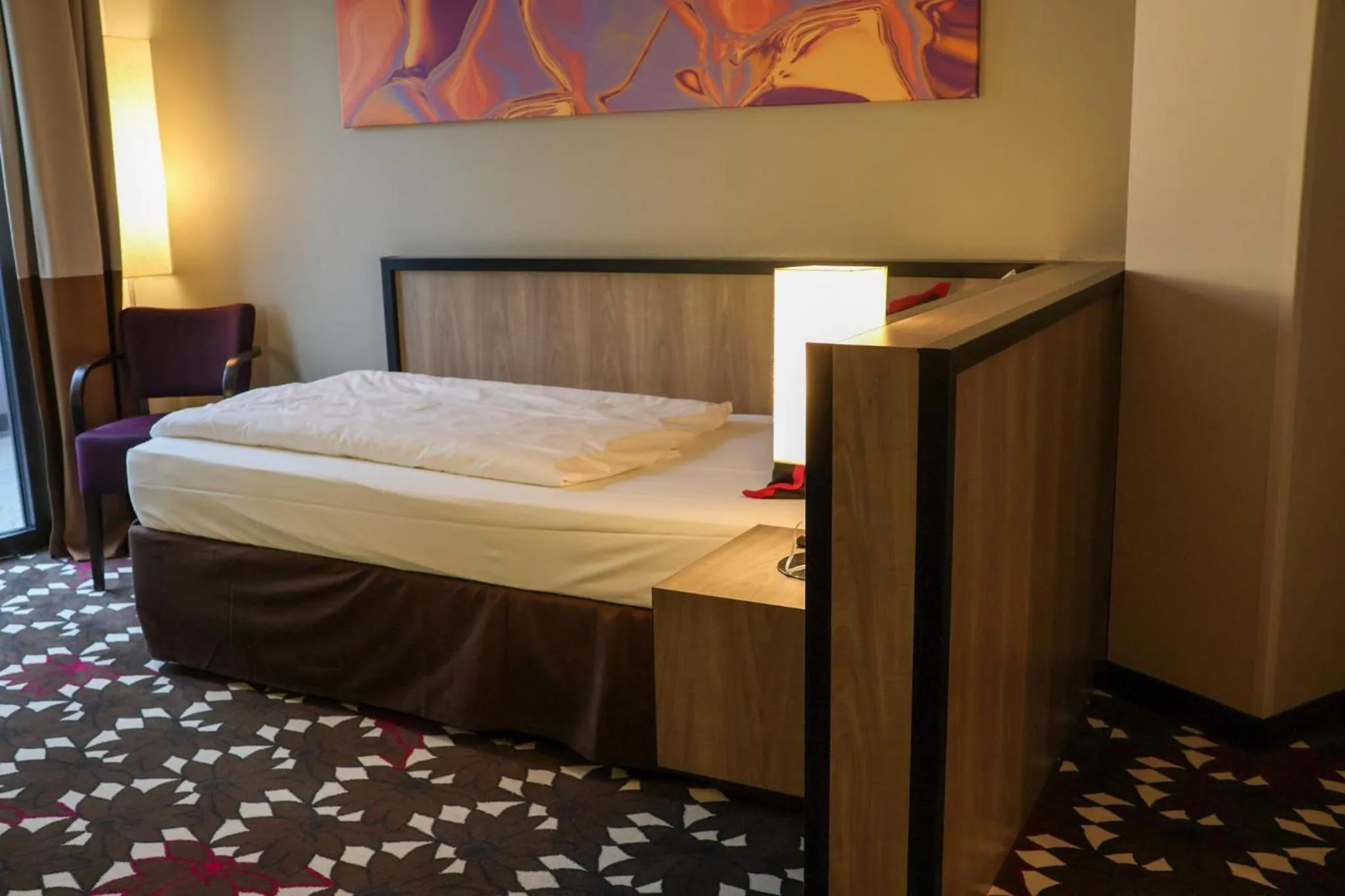 Photo of the whole room, Bed in Mercure Hotel MOA Berlin