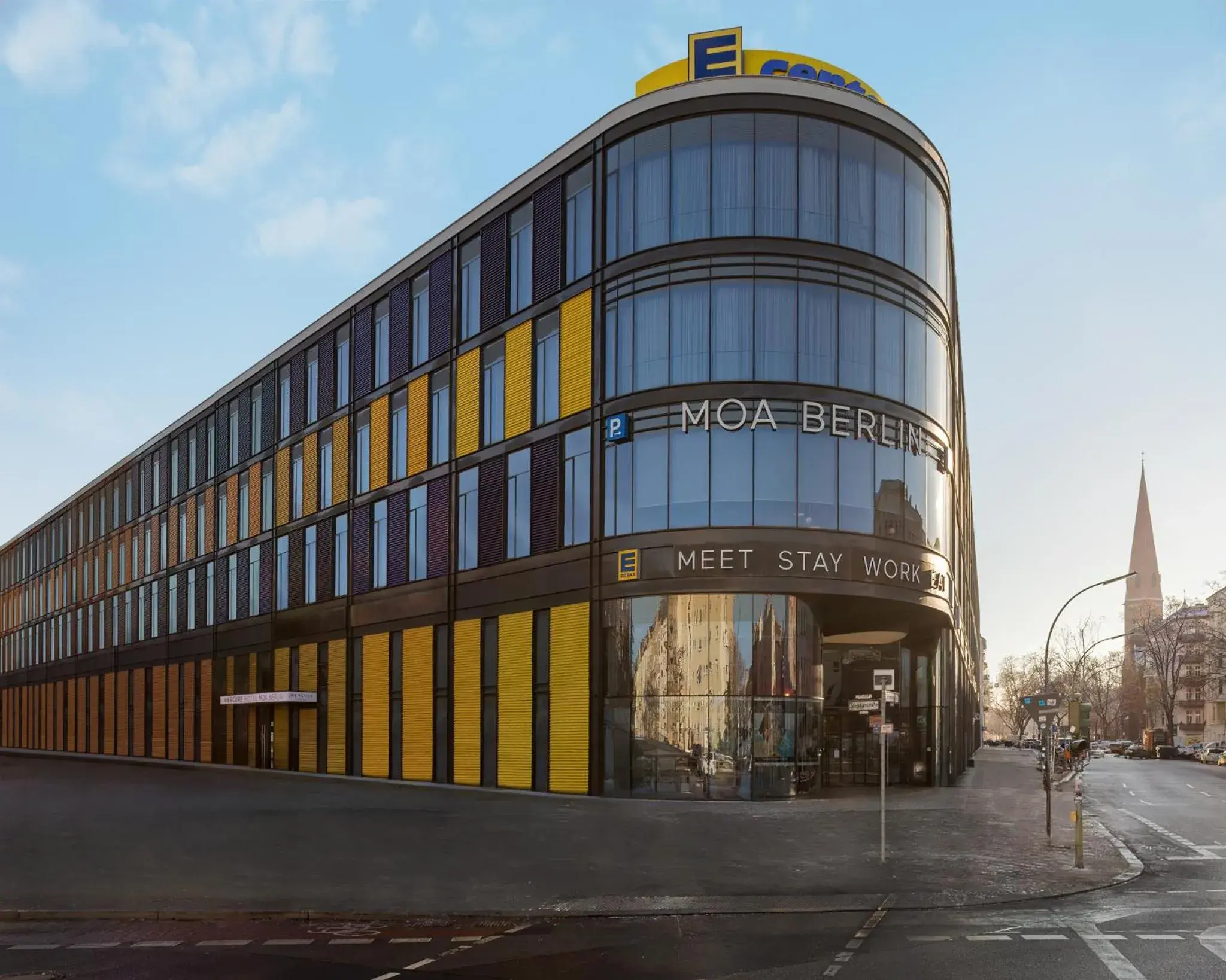 Property building in Hotel MOA Berlin Property building in Hotel MOA Berlin