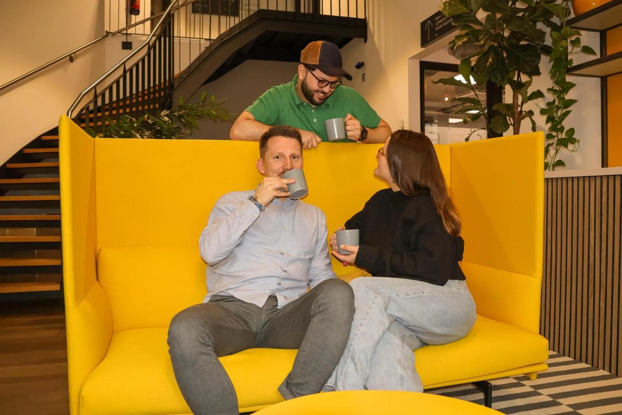 People in Mercure Hotel MOA Berlin