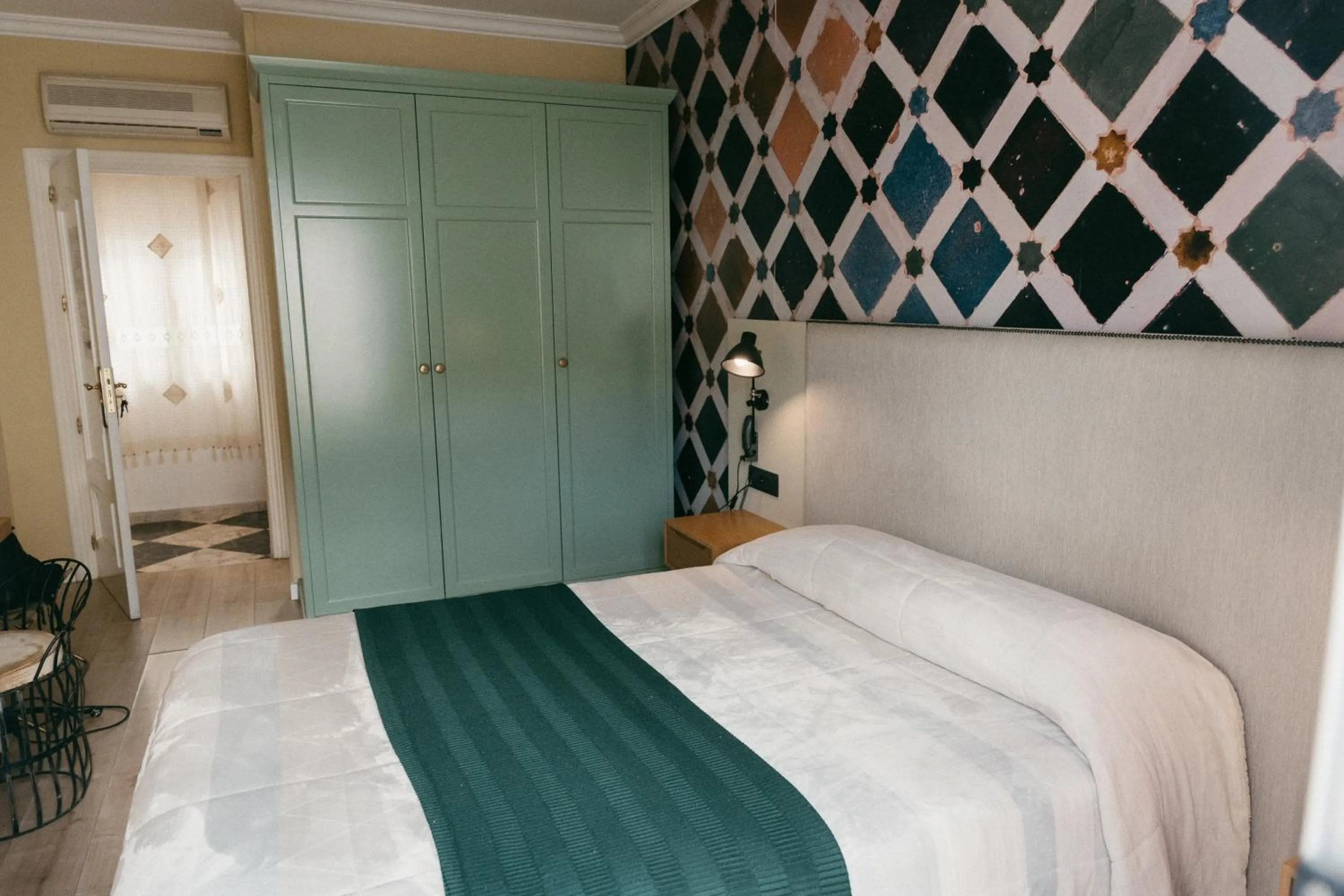 Bed in Hotel Plaza Manjón