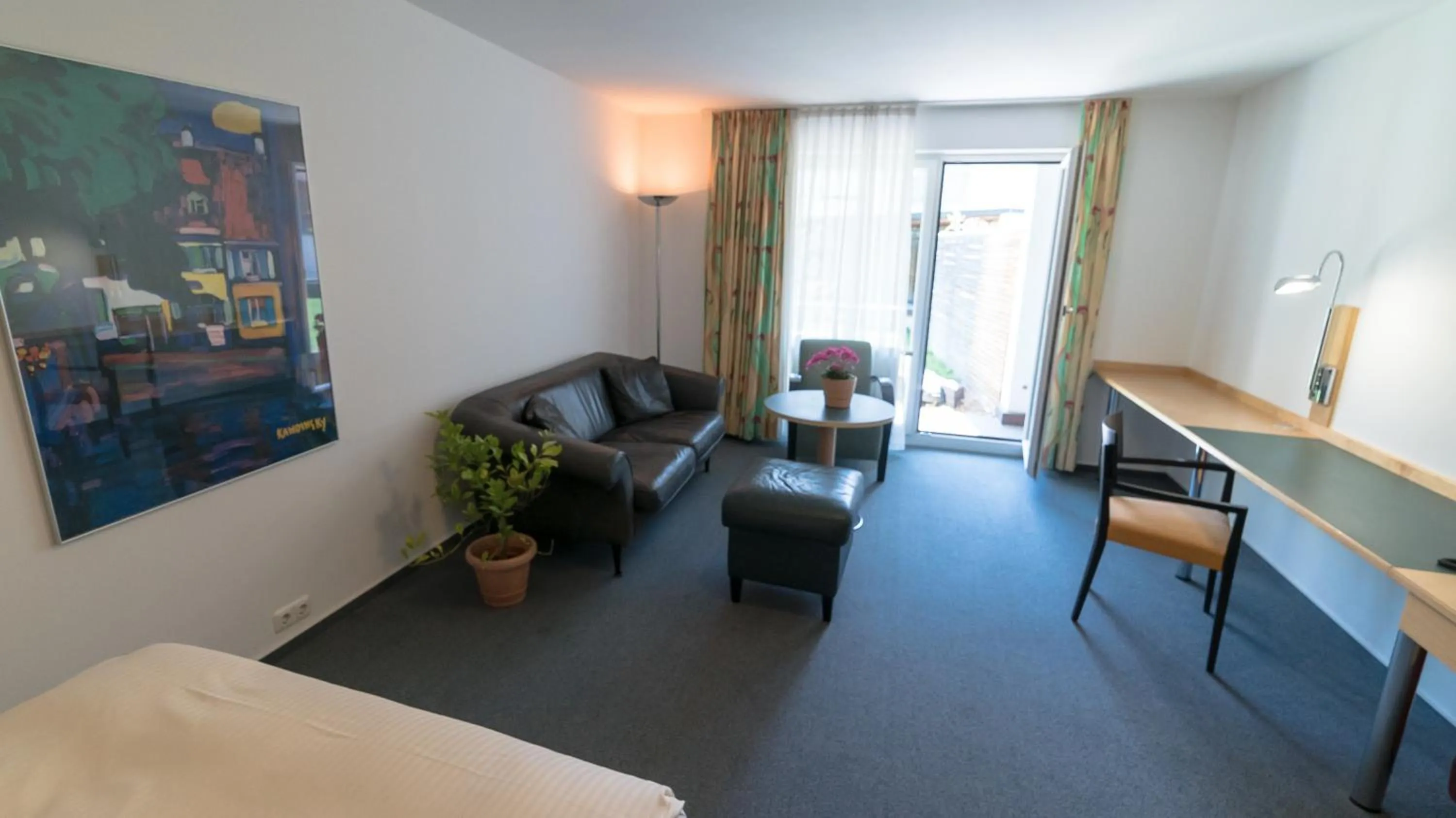 Living room, Bed in Hotel Lutter