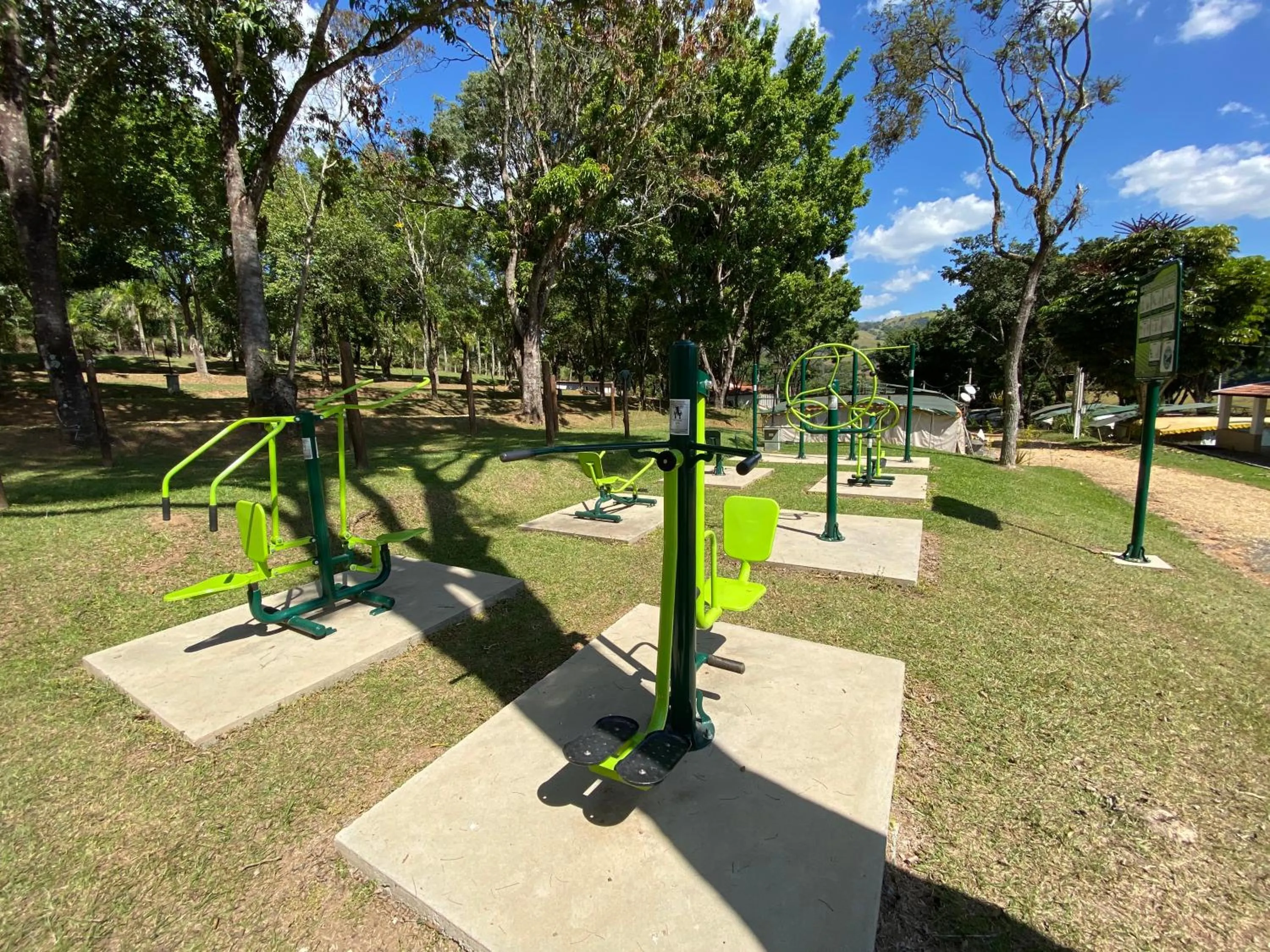 Fitness centre/facilities in Hotel Fazenda Vale da Cachoeira