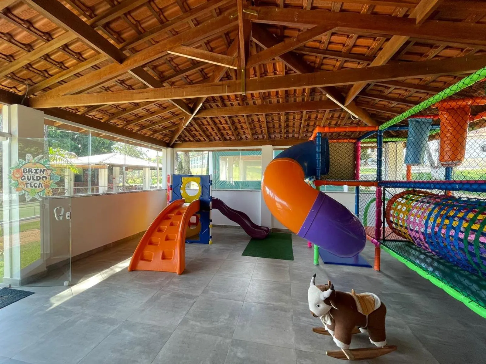 Children play ground in Hotel Fazenda Vale da Cachoeira