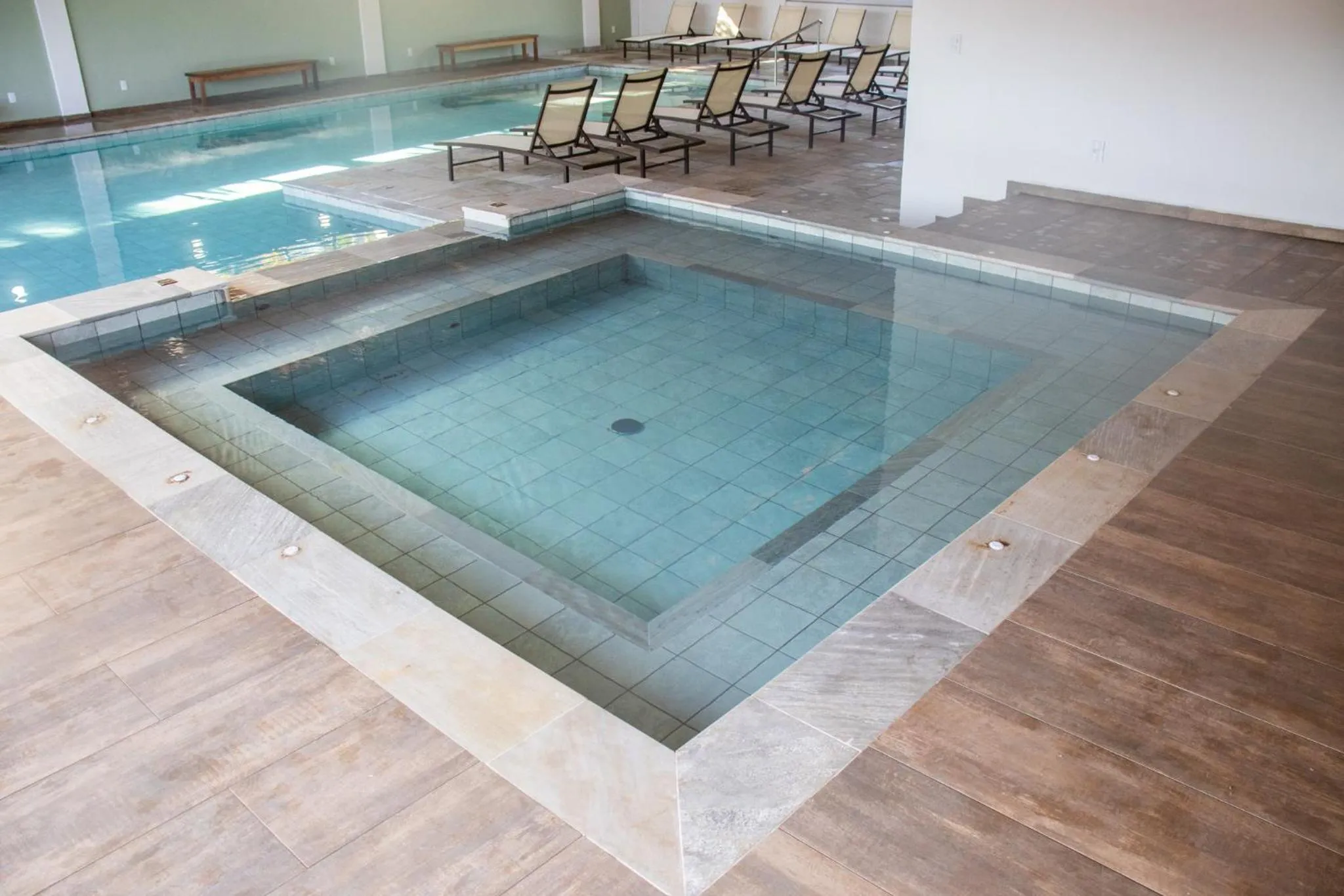 Swimming pool in Hotel Fazenda Vale da Cachoeira