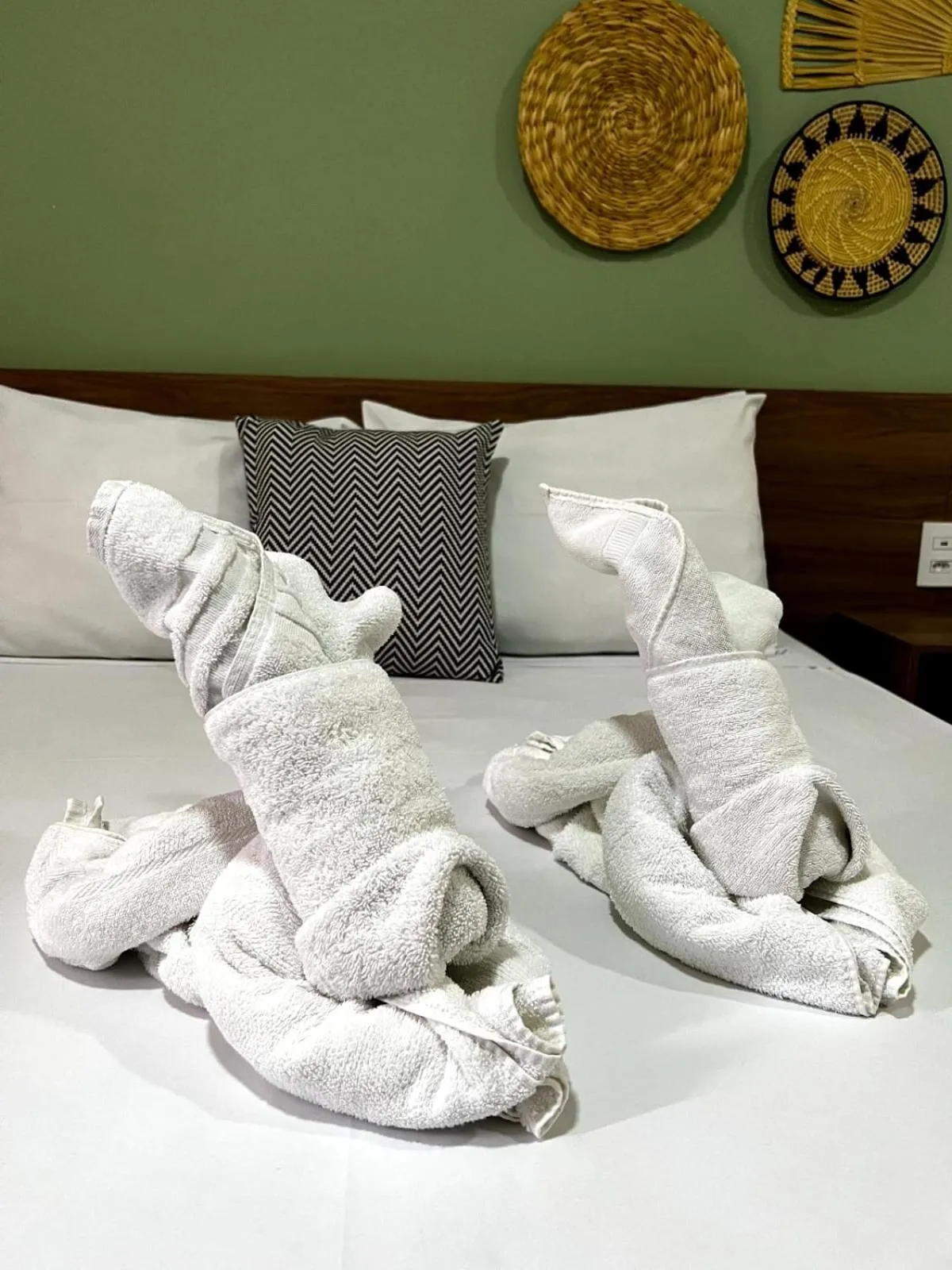 Bed in Hotel Fazenda Vale da Cachoeira