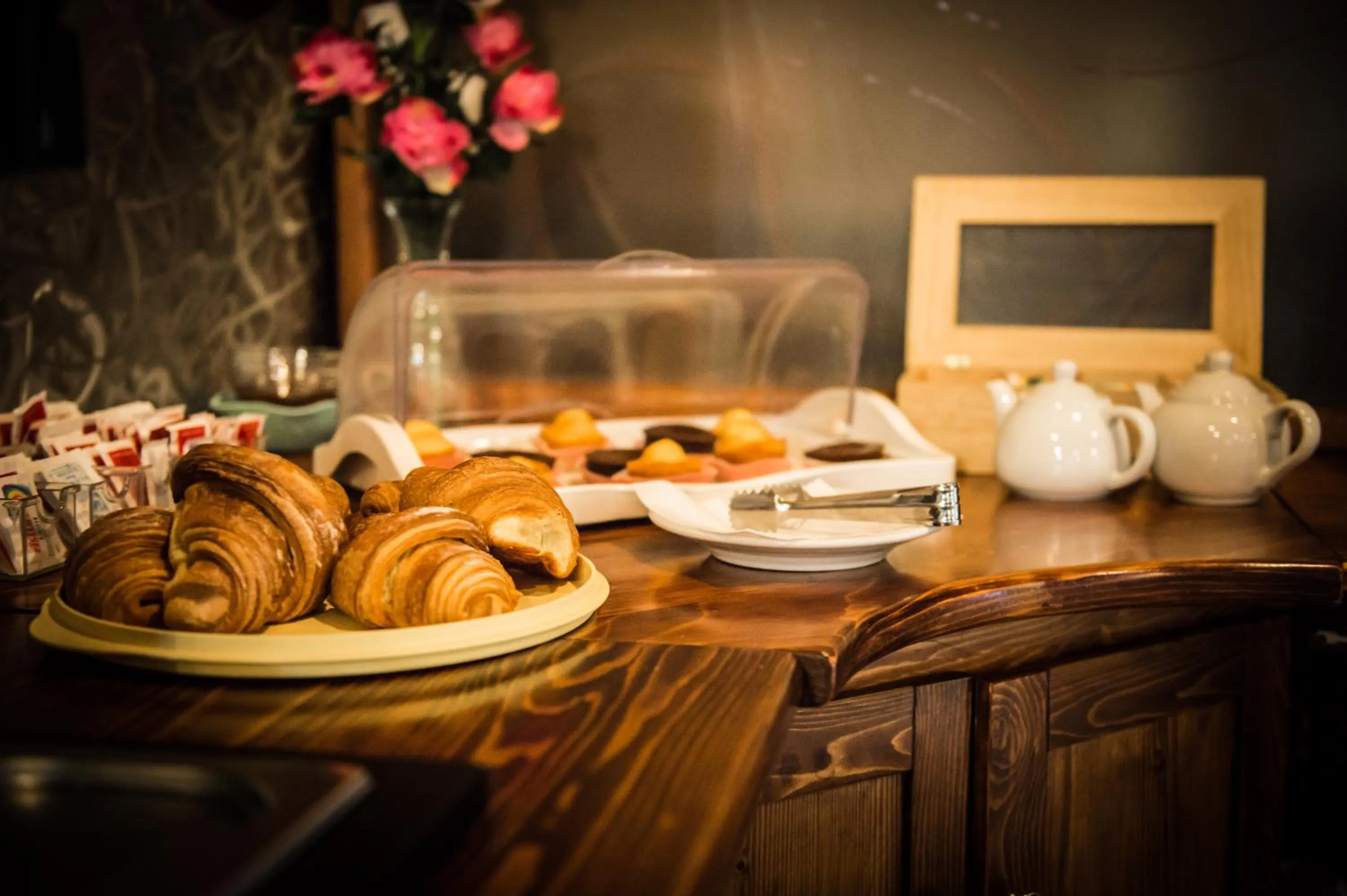 Food and drinks in Hotel Johnson