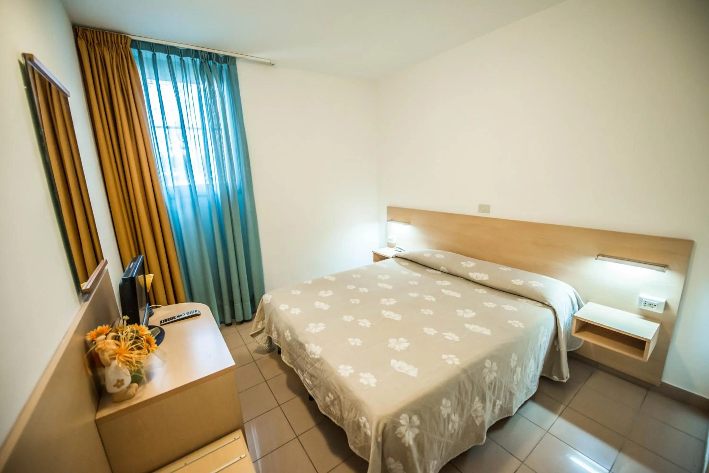 Bed in Hotel Johnson