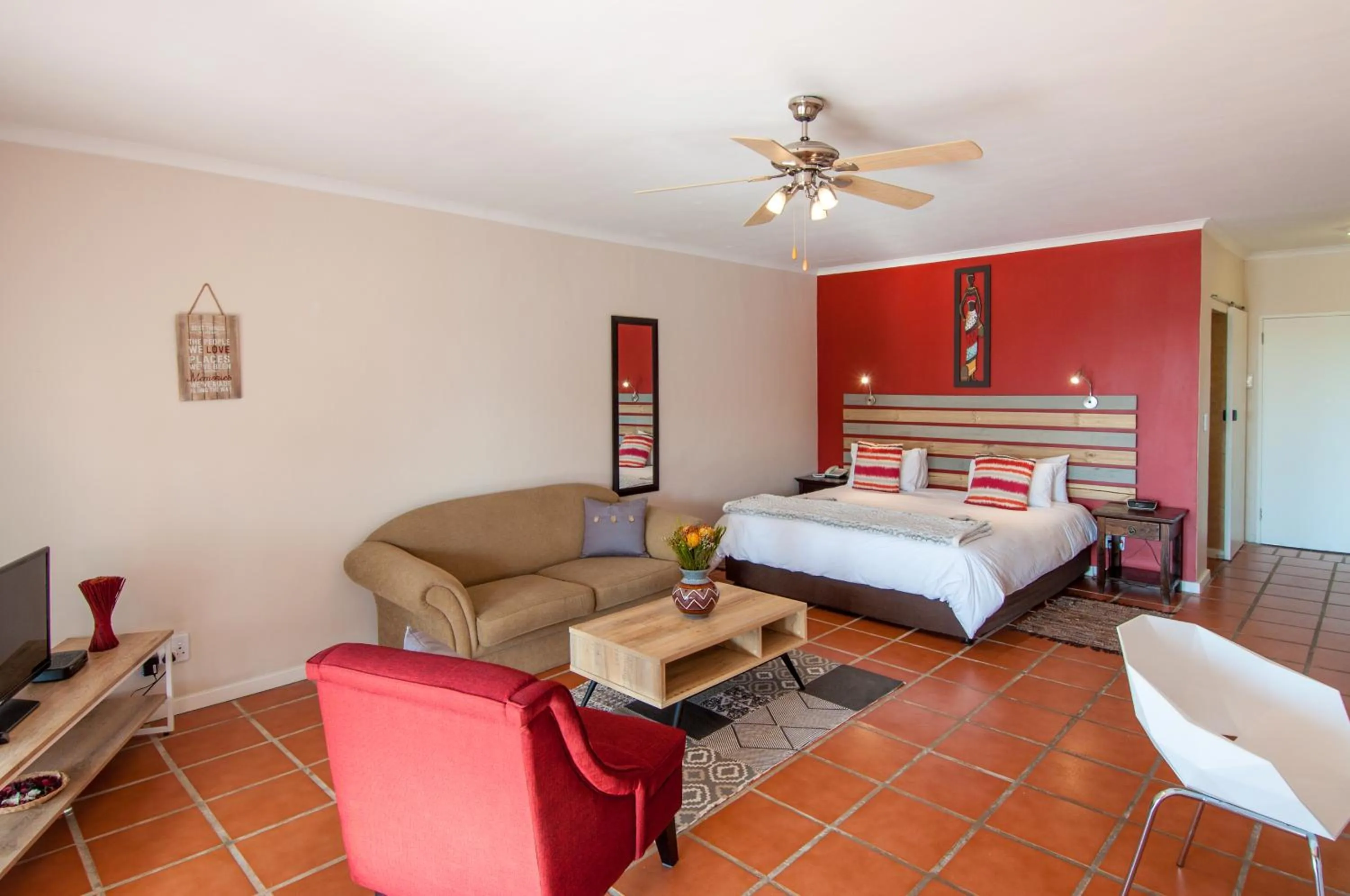 Bedroom, Bed in Wind-Rose Guest House