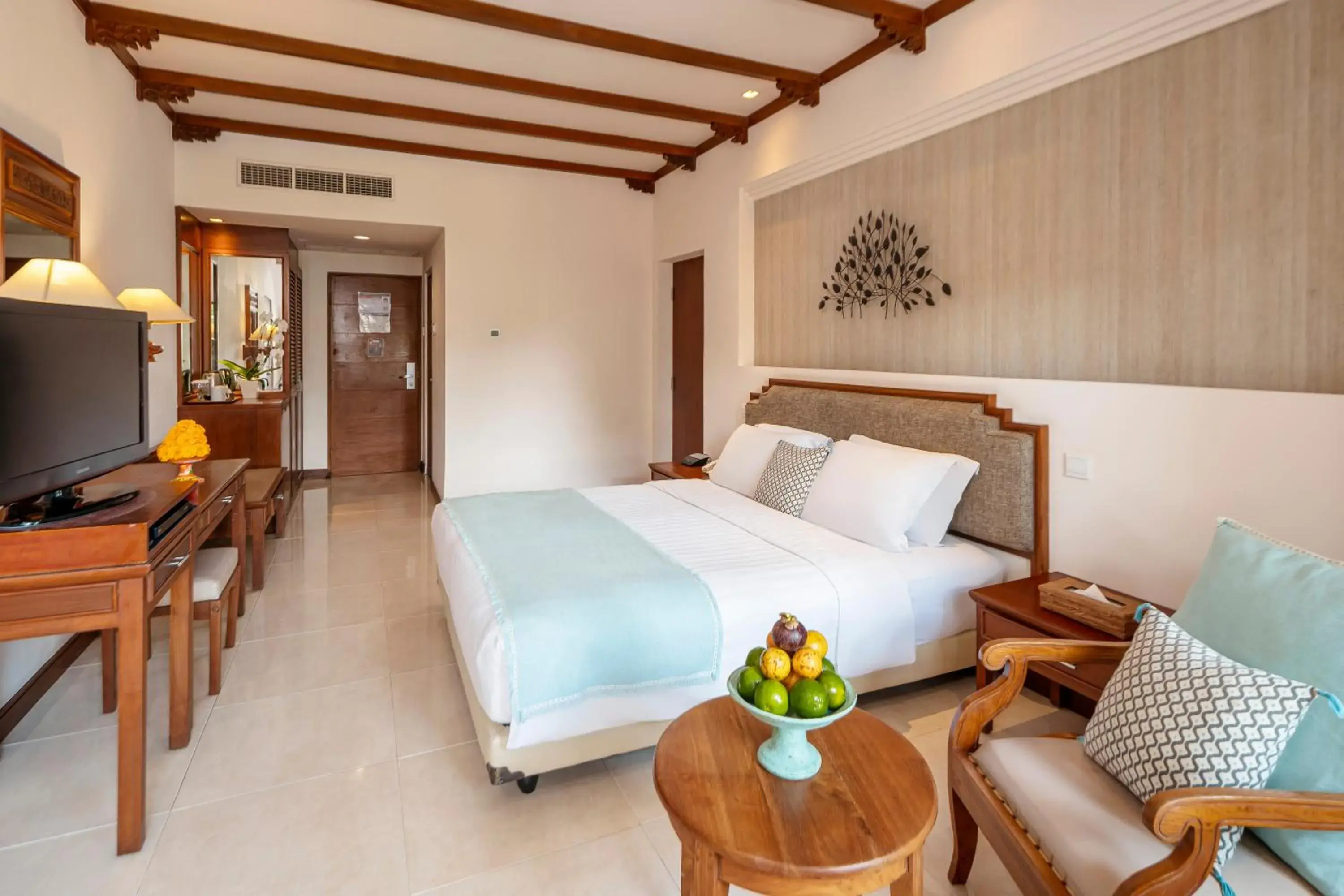 Bedroom, Bed in Bali Mandira Beach Resort & Spa Bedroom, Bed in Bali Mandira Beach Resort & Spa