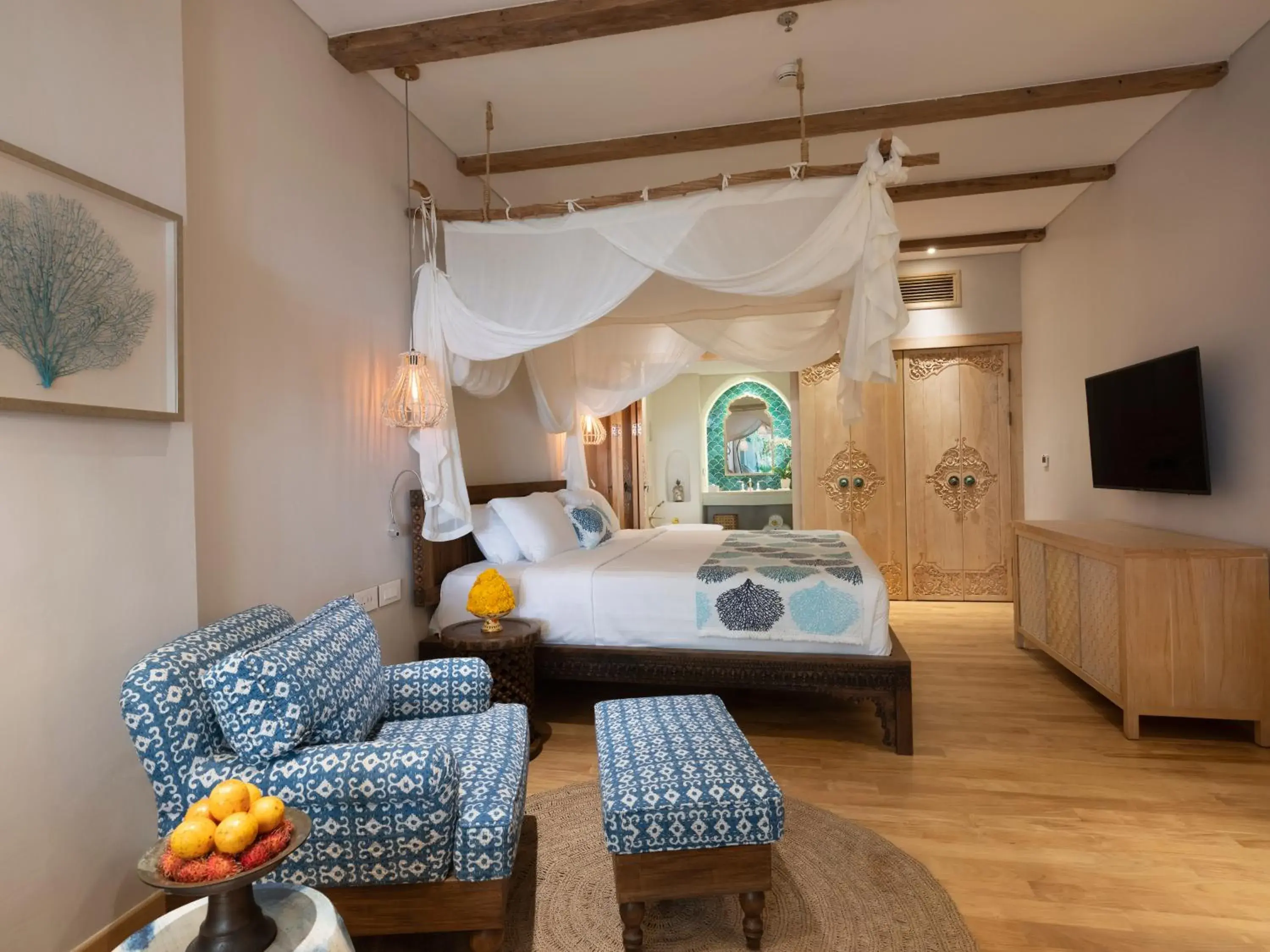 Photo of the whole room, Bed in Bali Mandira Beach Resort & Spa Photo of the whole room, Bed in Bali Mandira Beach Resort & Spa