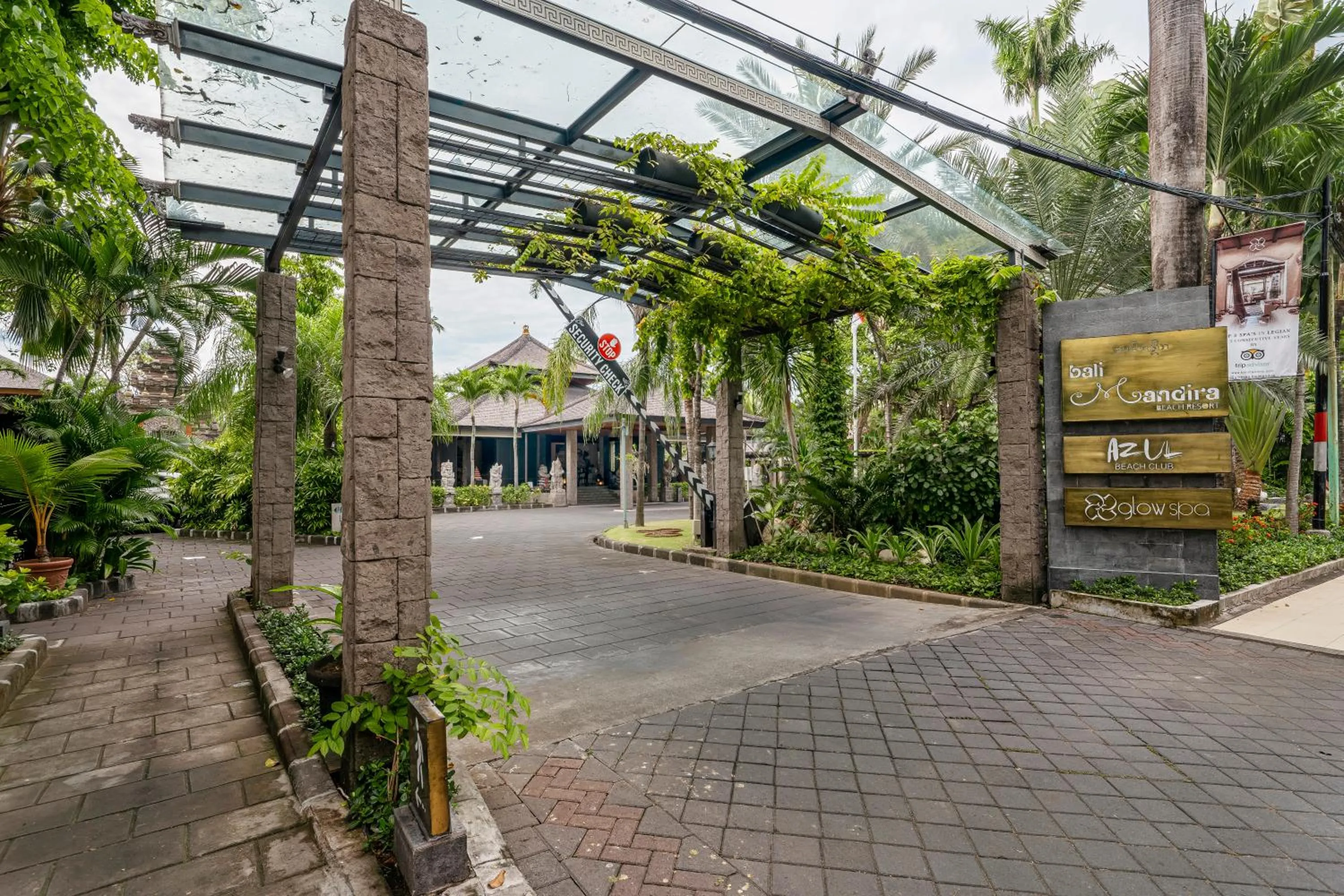 Facade/entrance in Bali Mandira Beach Resort & Spa