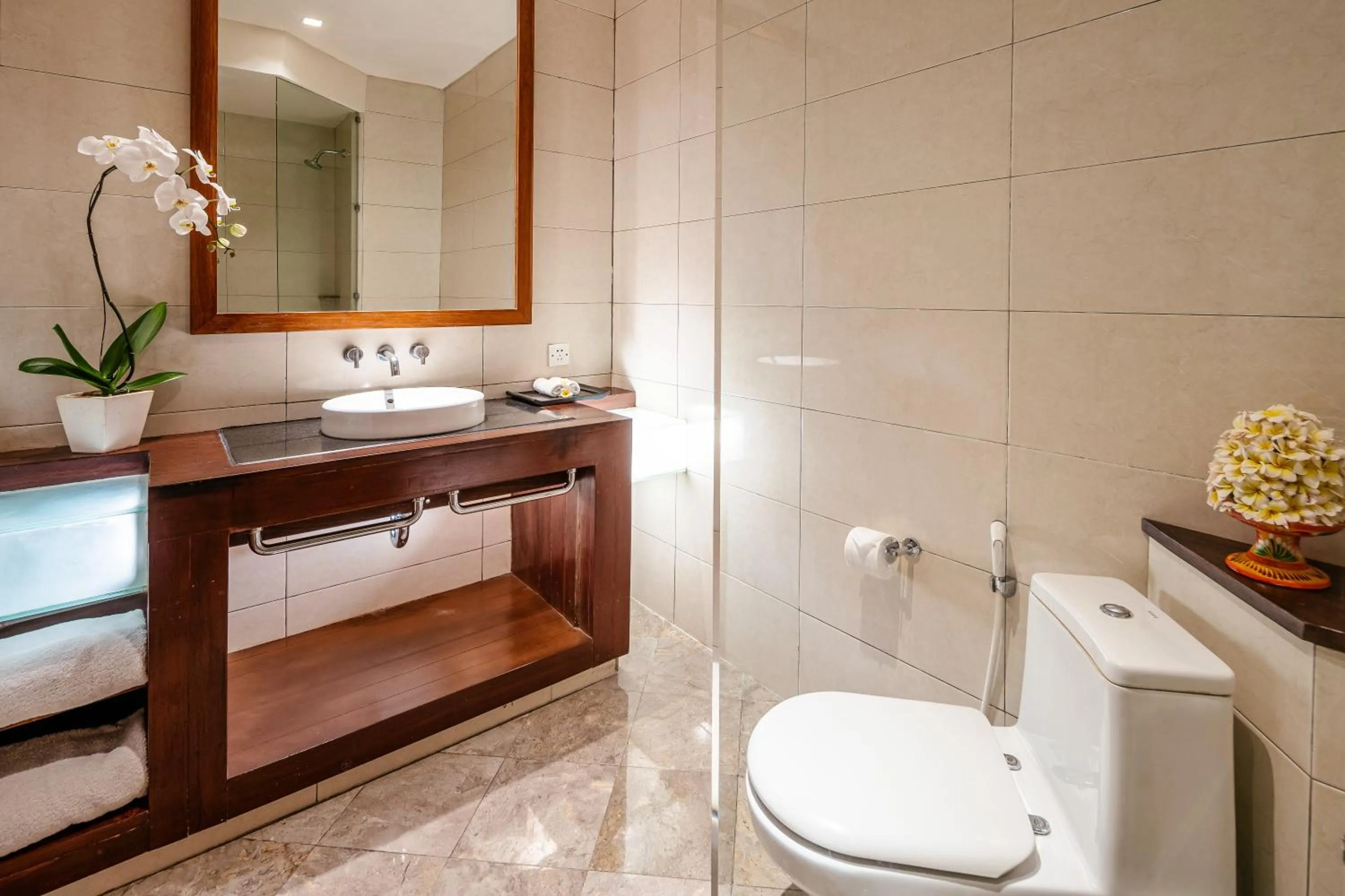 Bathroom in Bali Mandira Beach Resort & Spa