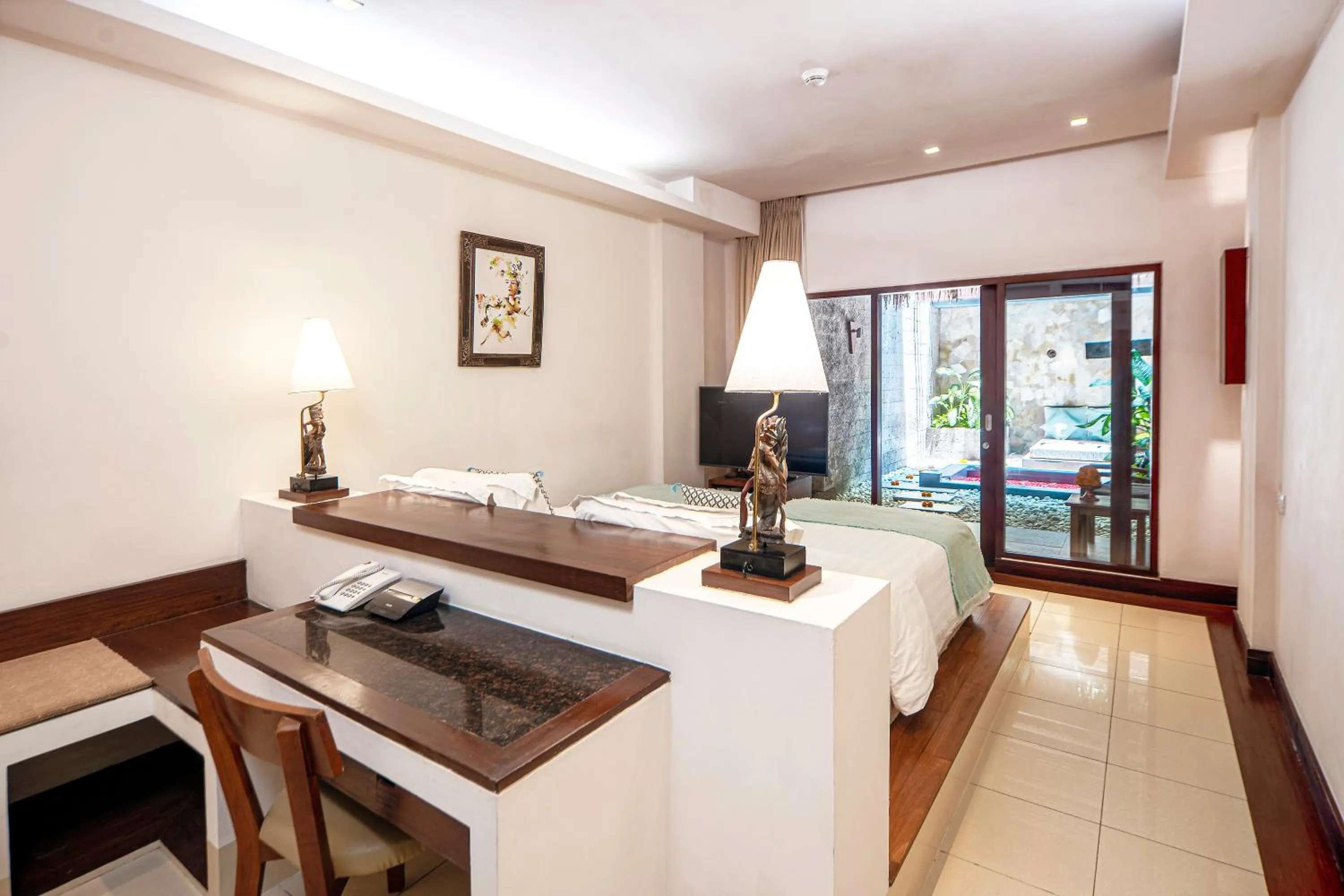 Bedroom, Bed in Bali Mandira Beach Resort & Spa