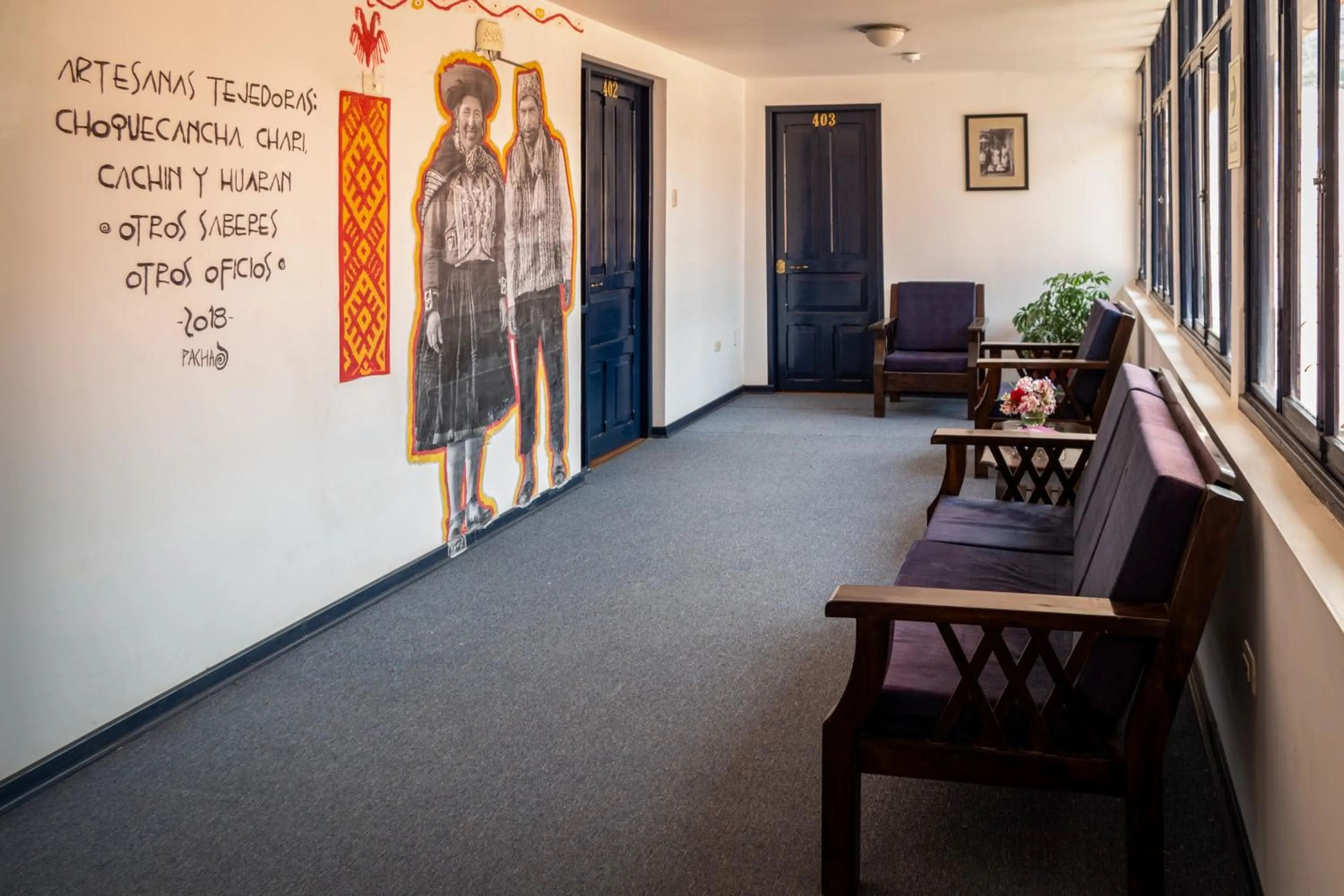 Living room in Hotel Limacpampa