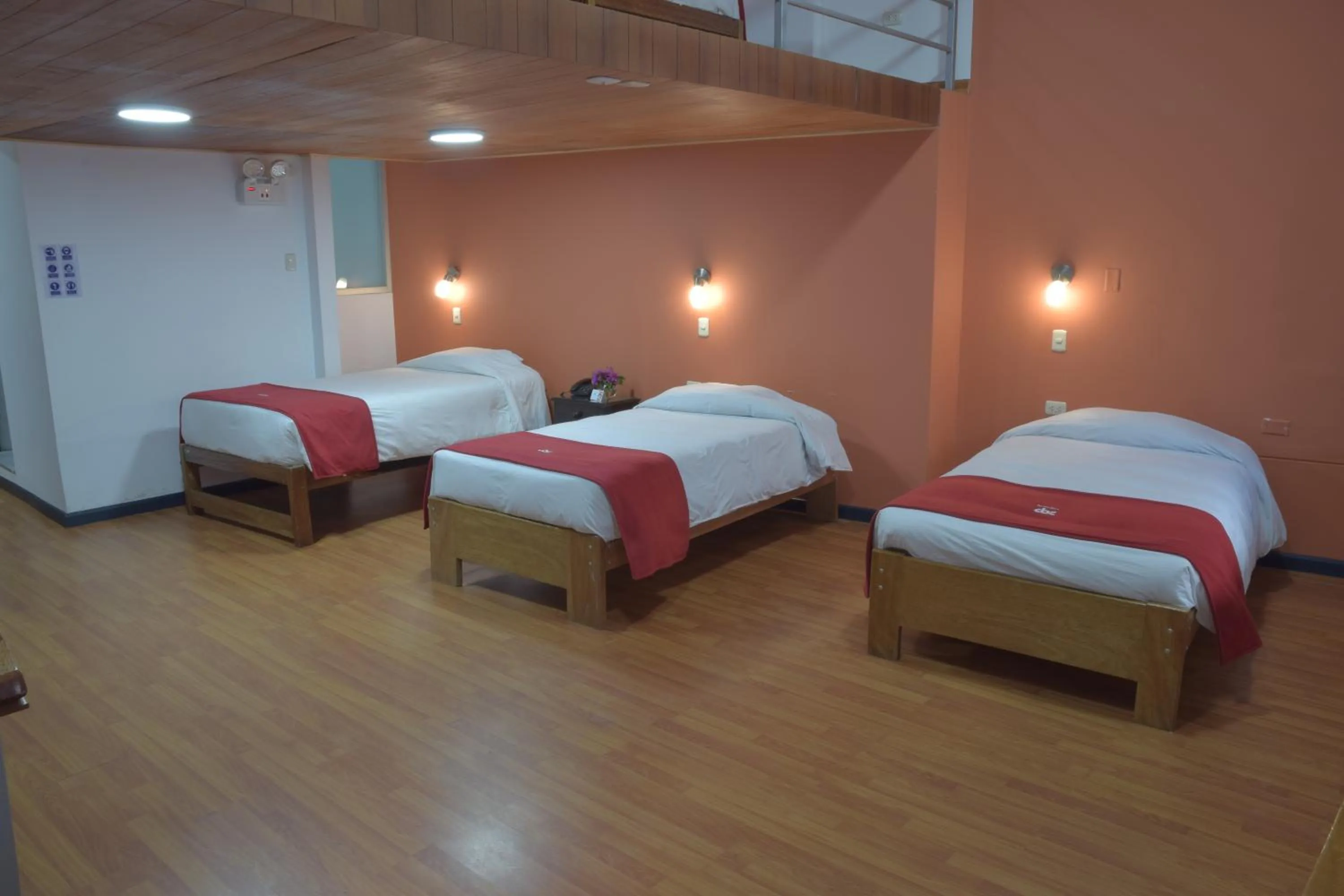 Bed in Hotel Limacpampa