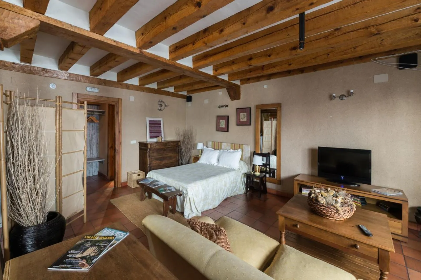 Bed in Apartamentos Lobiche