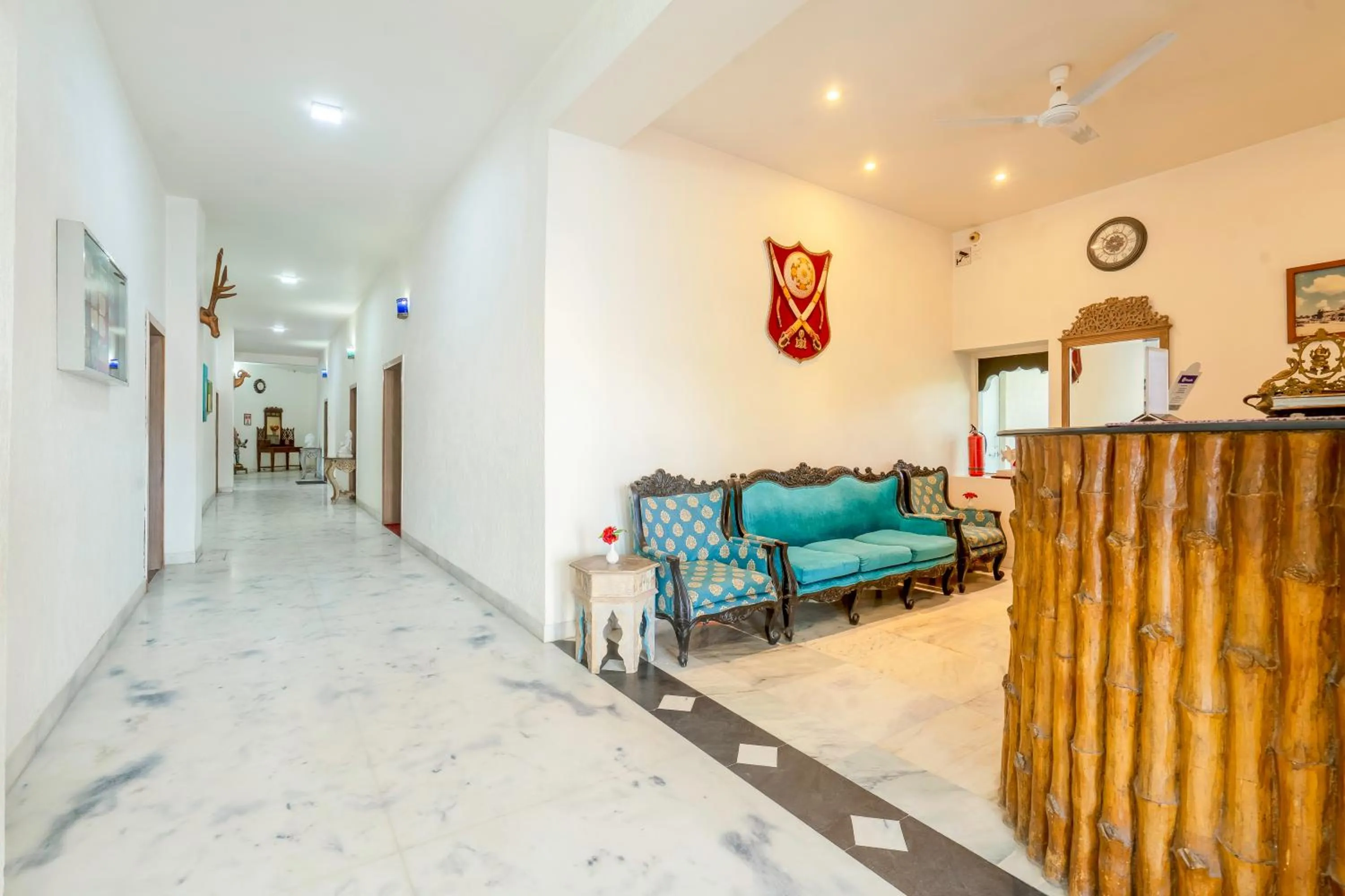 Facade/entrance in Hotel Chandrawati Palace