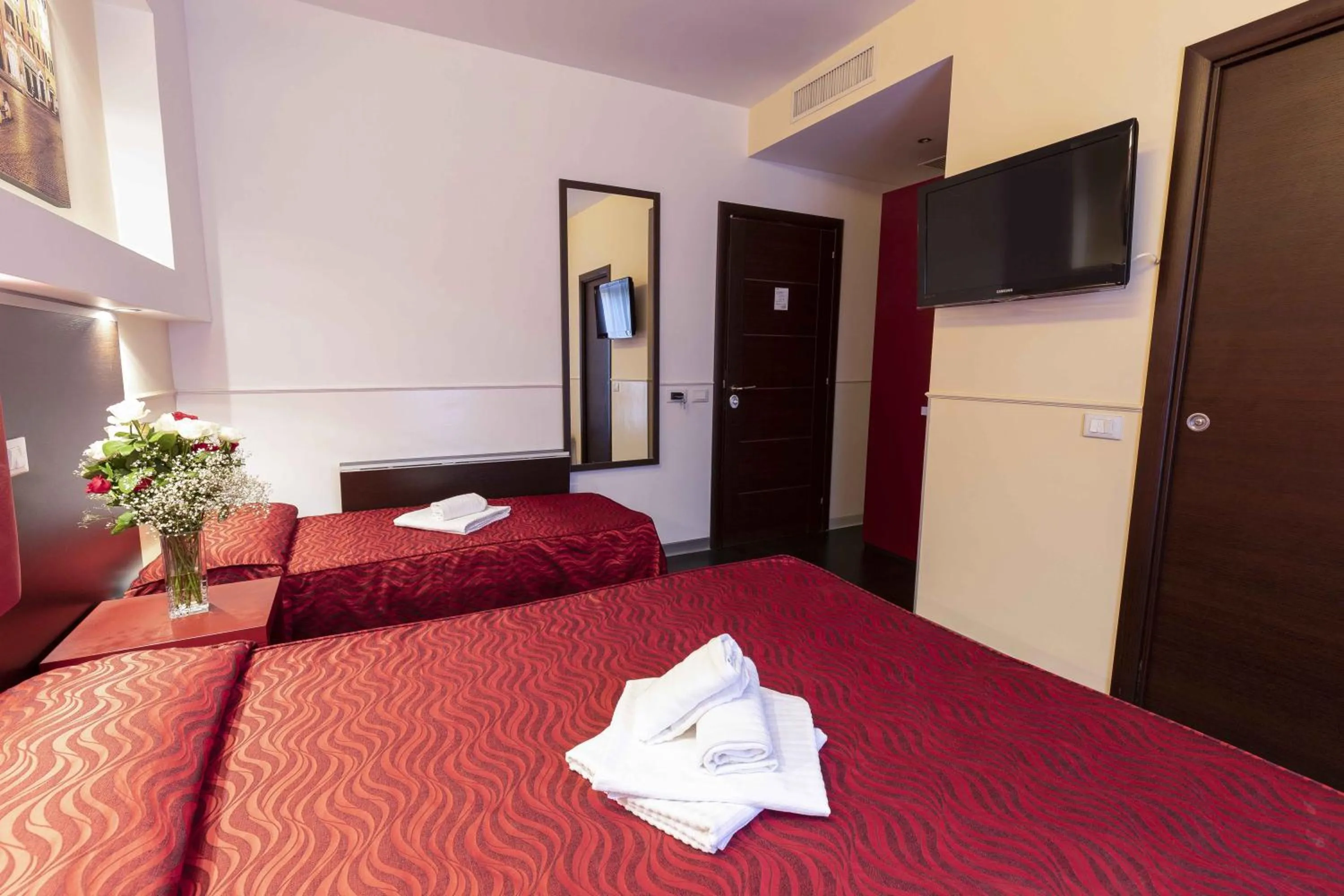 Bed in Imperial Suite Guest House