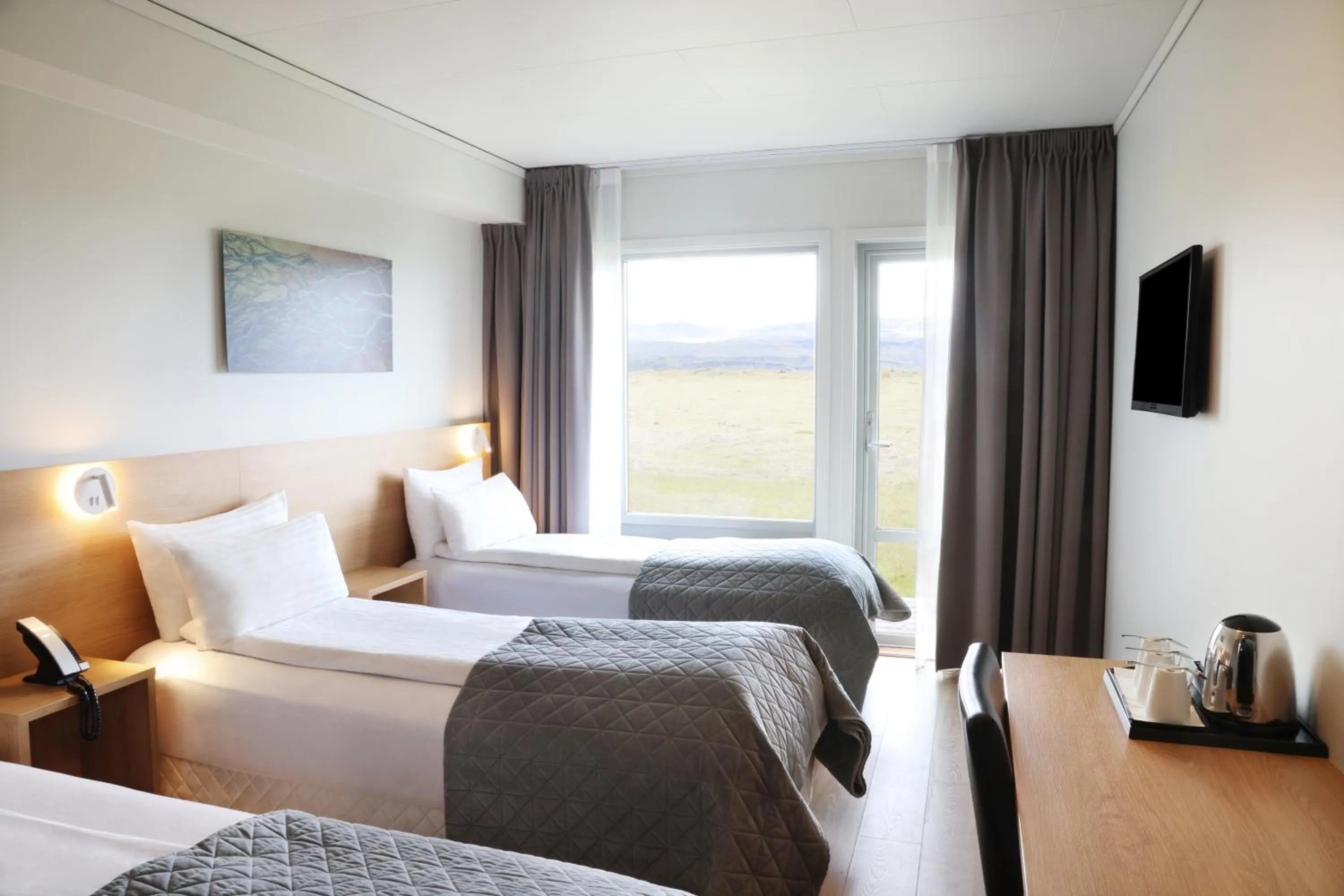 Bed in Fosshotel Nupar