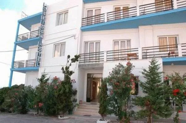 Facade/entrance in Poseidon Hotel
