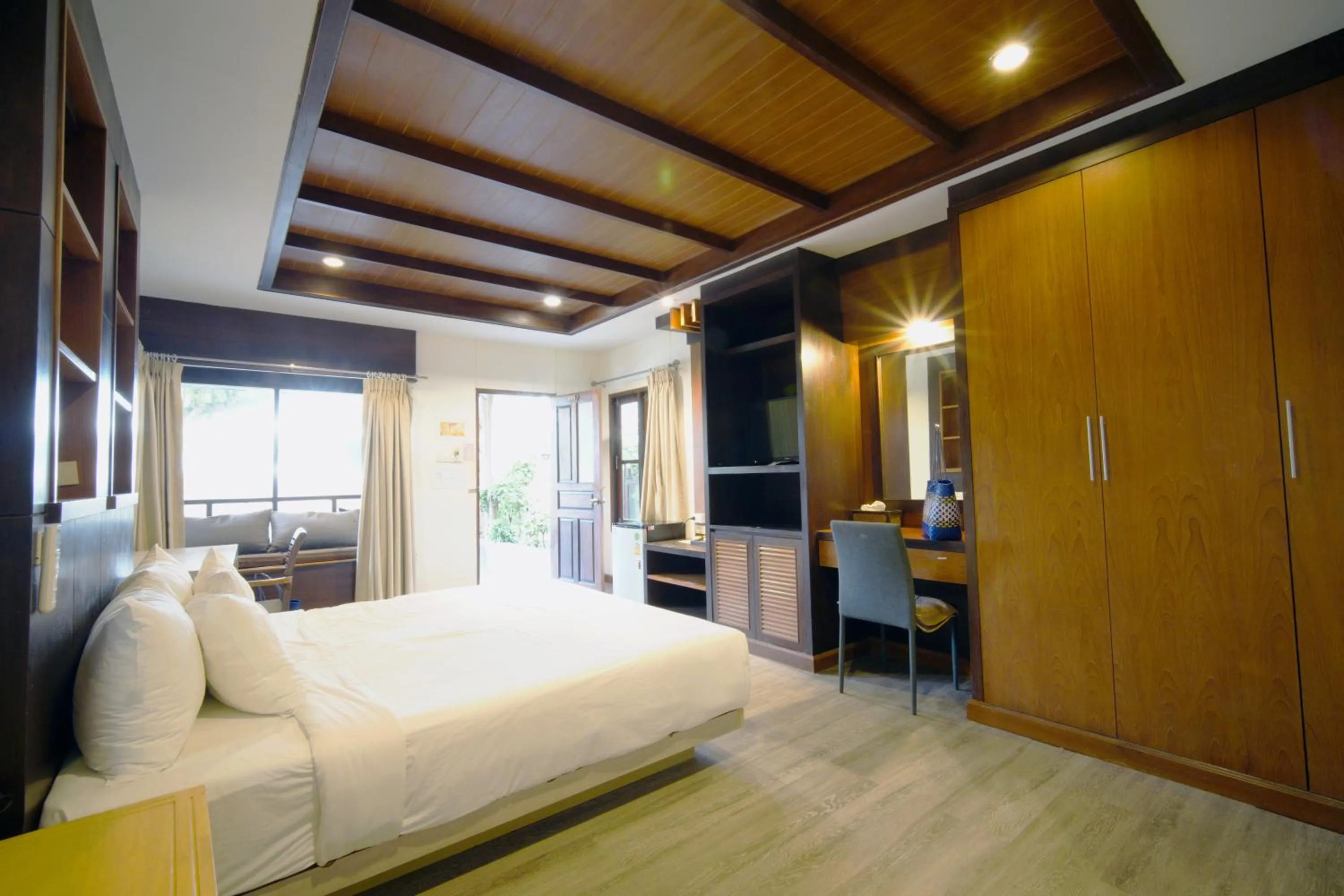 Bed in Villa Cha-Cha Salad Beach Koh Phangan