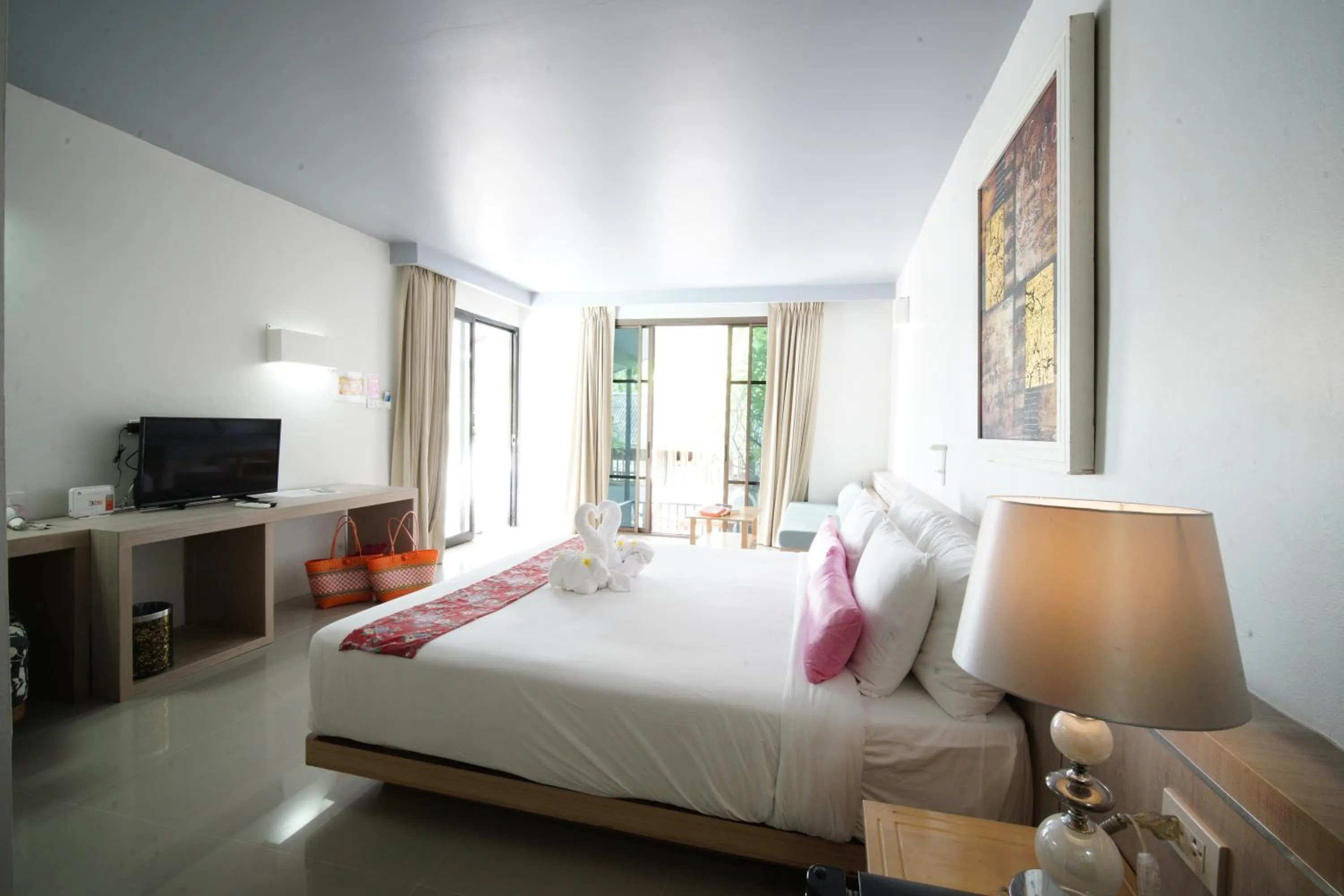 Bed in Villa Cha-Cha Salad Beach Koh Phangan