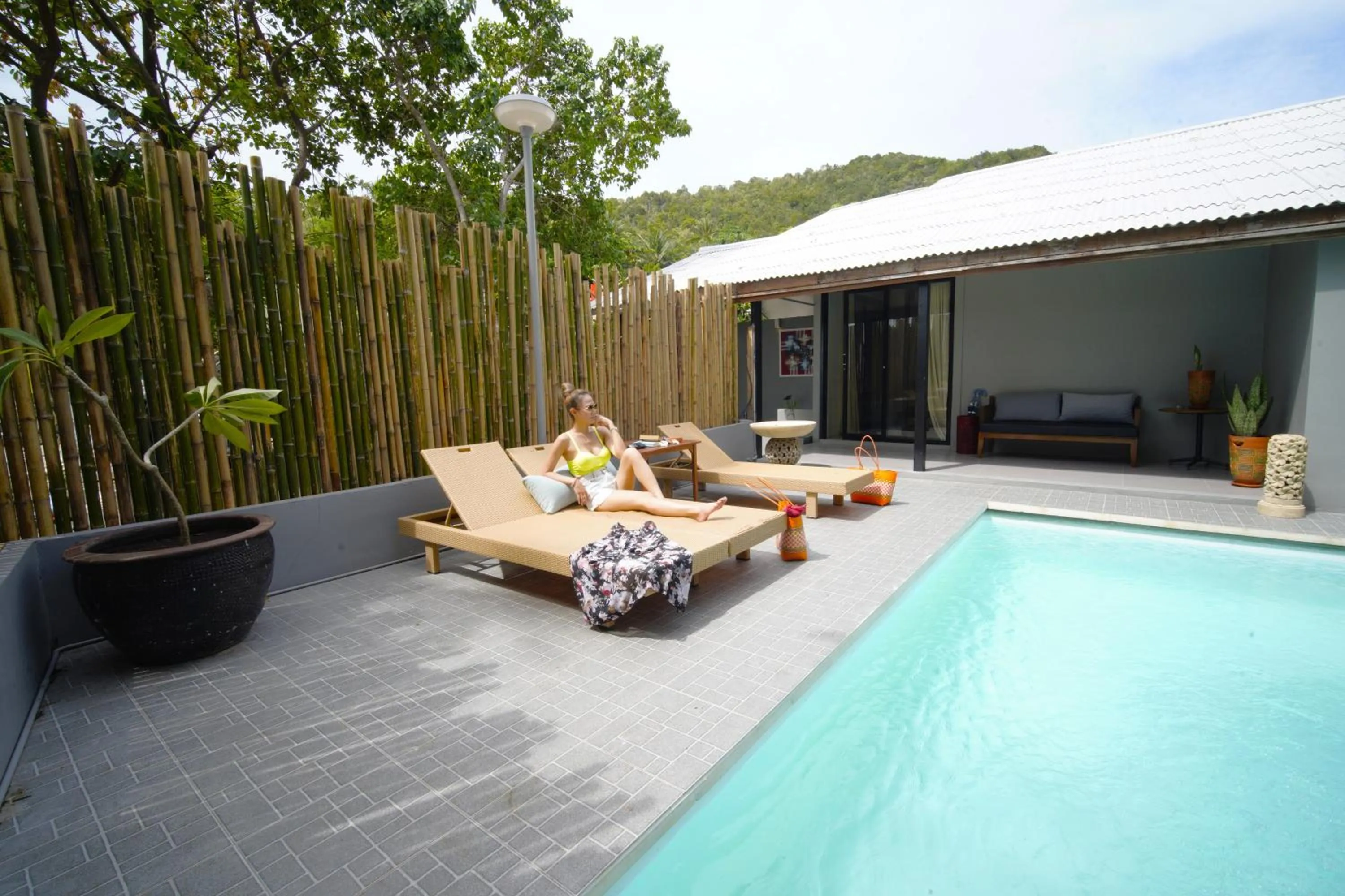 Swimming pool in Villa Cha-Cha Salad Beach Koh Phangan