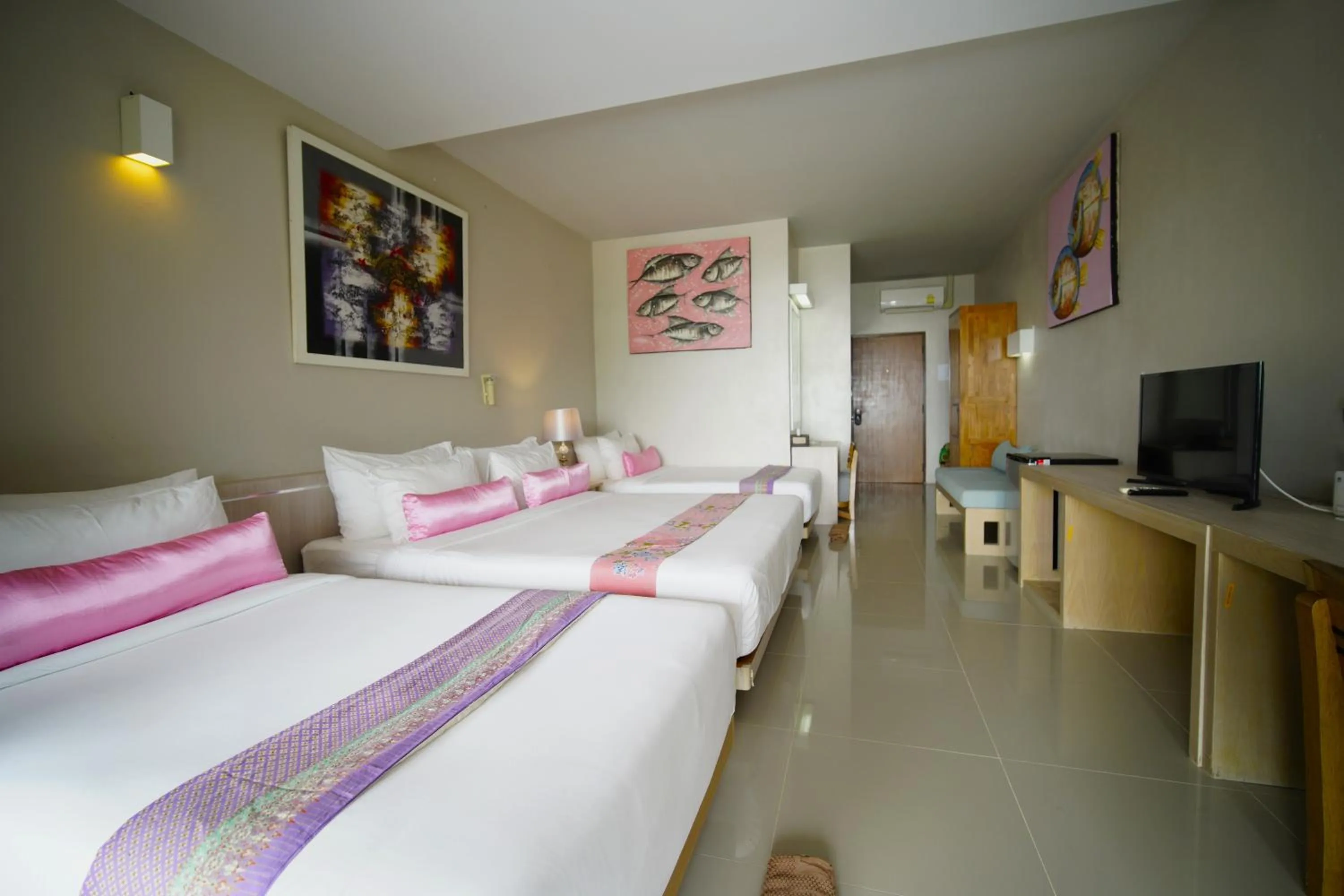 Bed in Villa Cha-Cha Salad Beach Koh Phangan